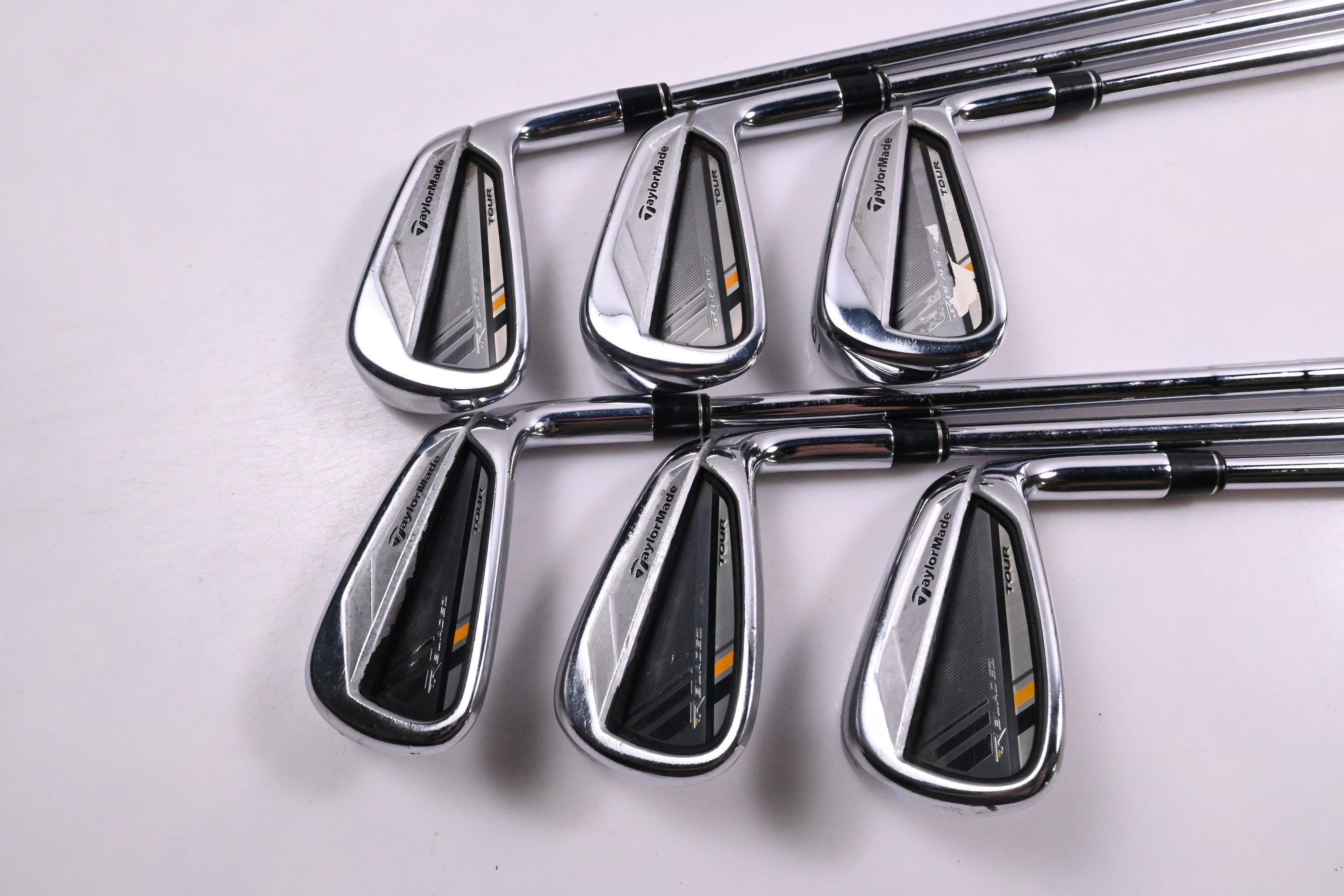 Taylormade Rocketbladez Tour Irons / 4-9i / Stiff Flex KBS Tour Shafts