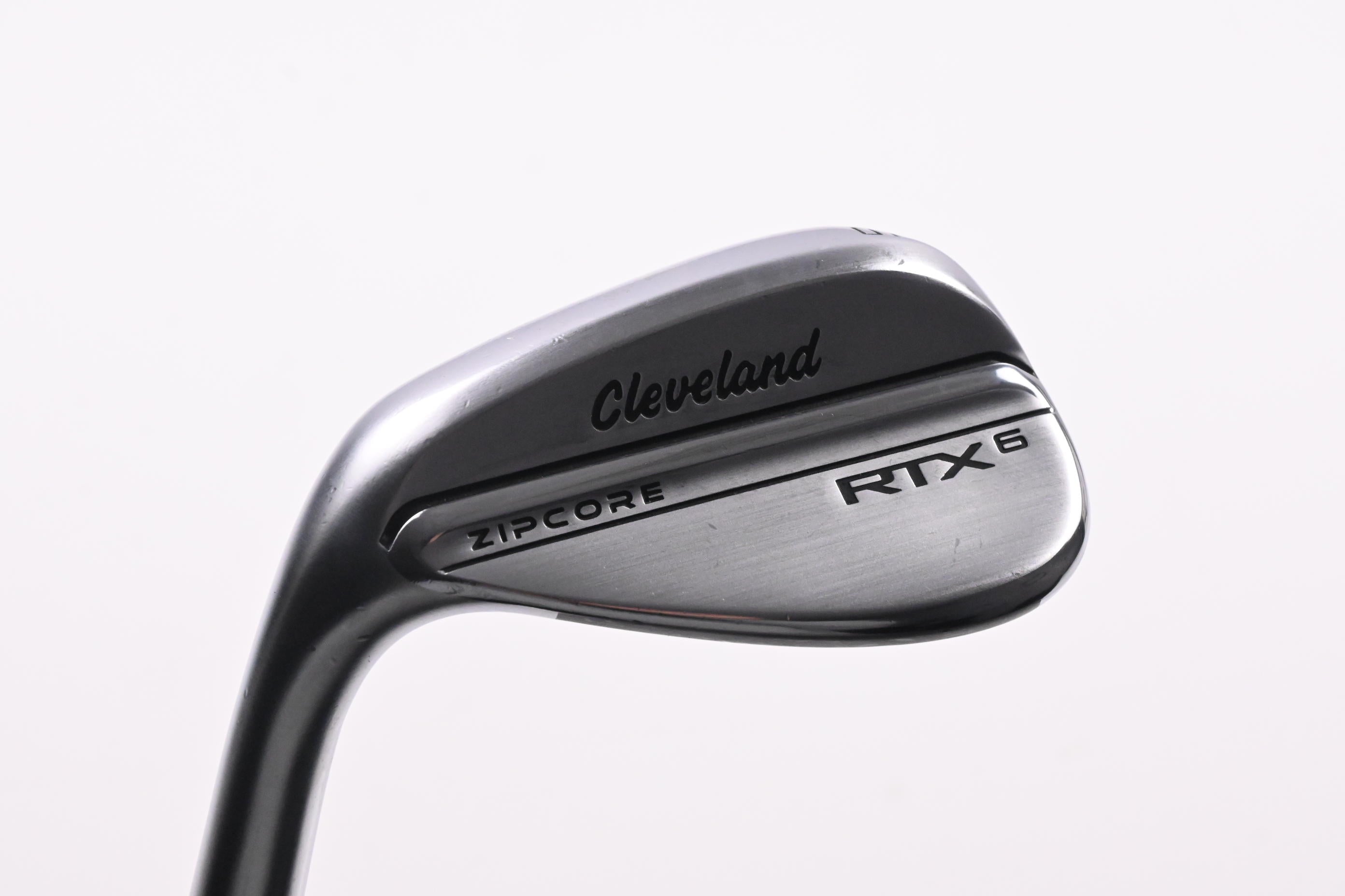 Left Hand Cleveland RTX 6 Zipcore Gap Wedge / 52 Degree / Wedge Flex Shaft
