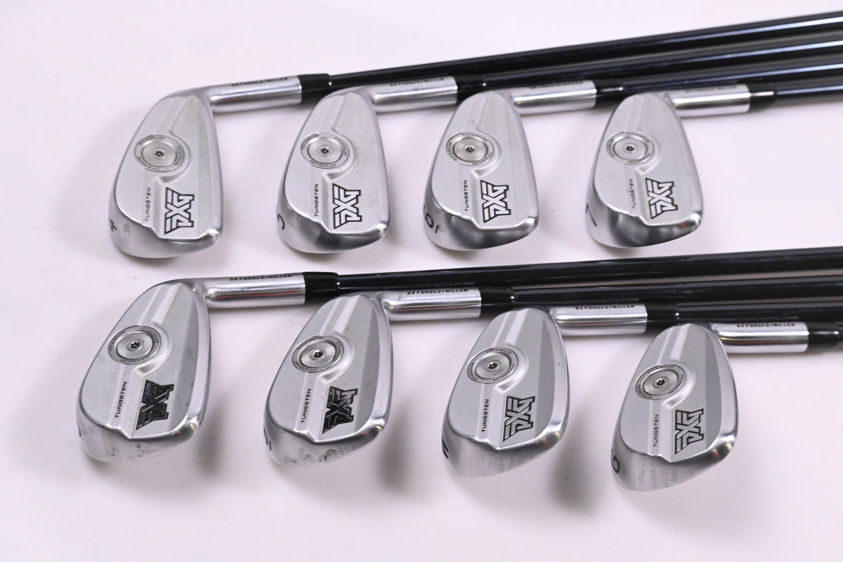 PXG 0311 P Gen7 Irons / 4-PW+GW / Stiff Flex UST Recoil Dart 75 Shafts