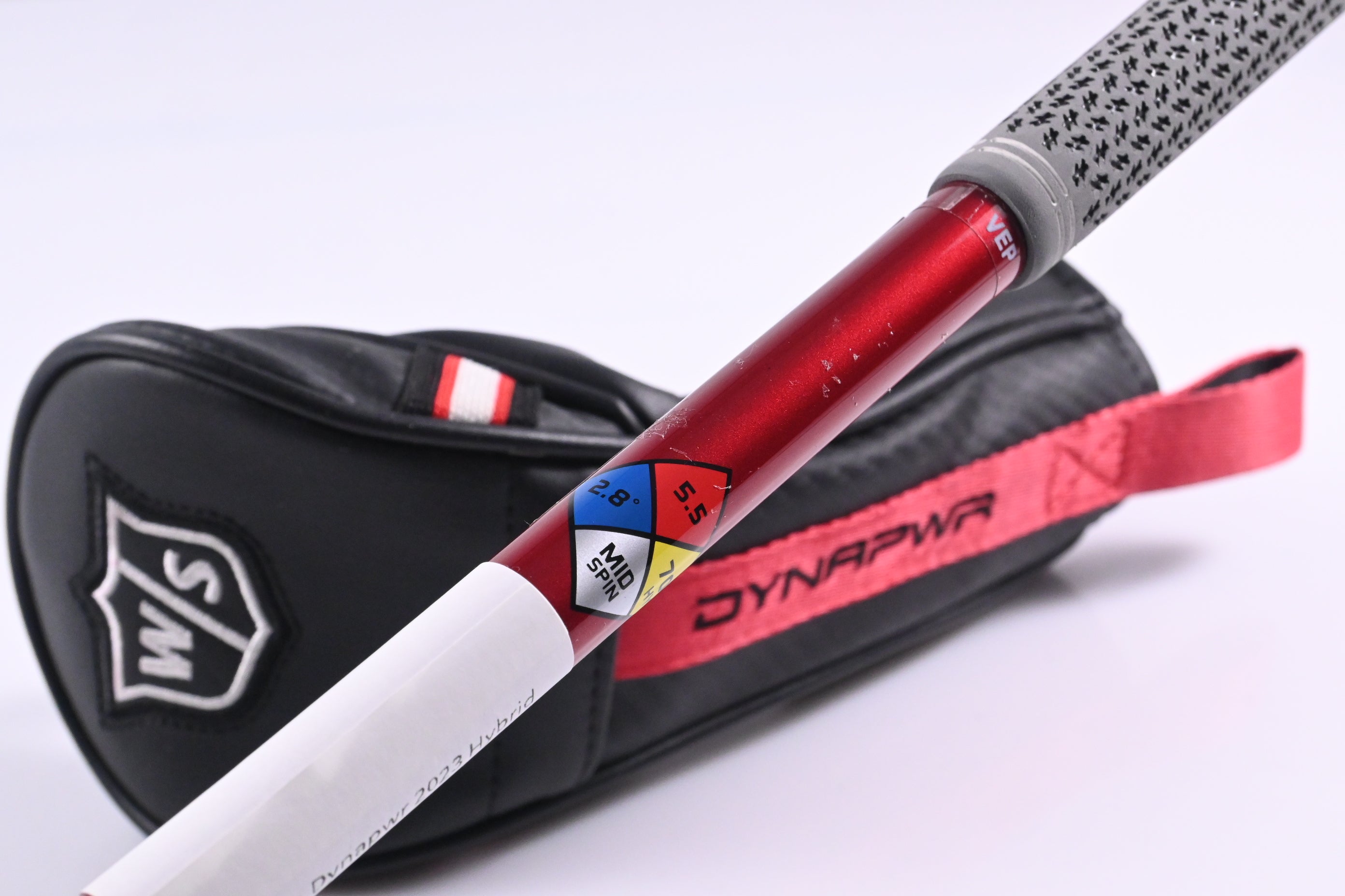 Wilson Dynapwr 2023 #4 Hybrid / 22 Degree / Regular Flex HZRDUS Smoke Red RDX 70