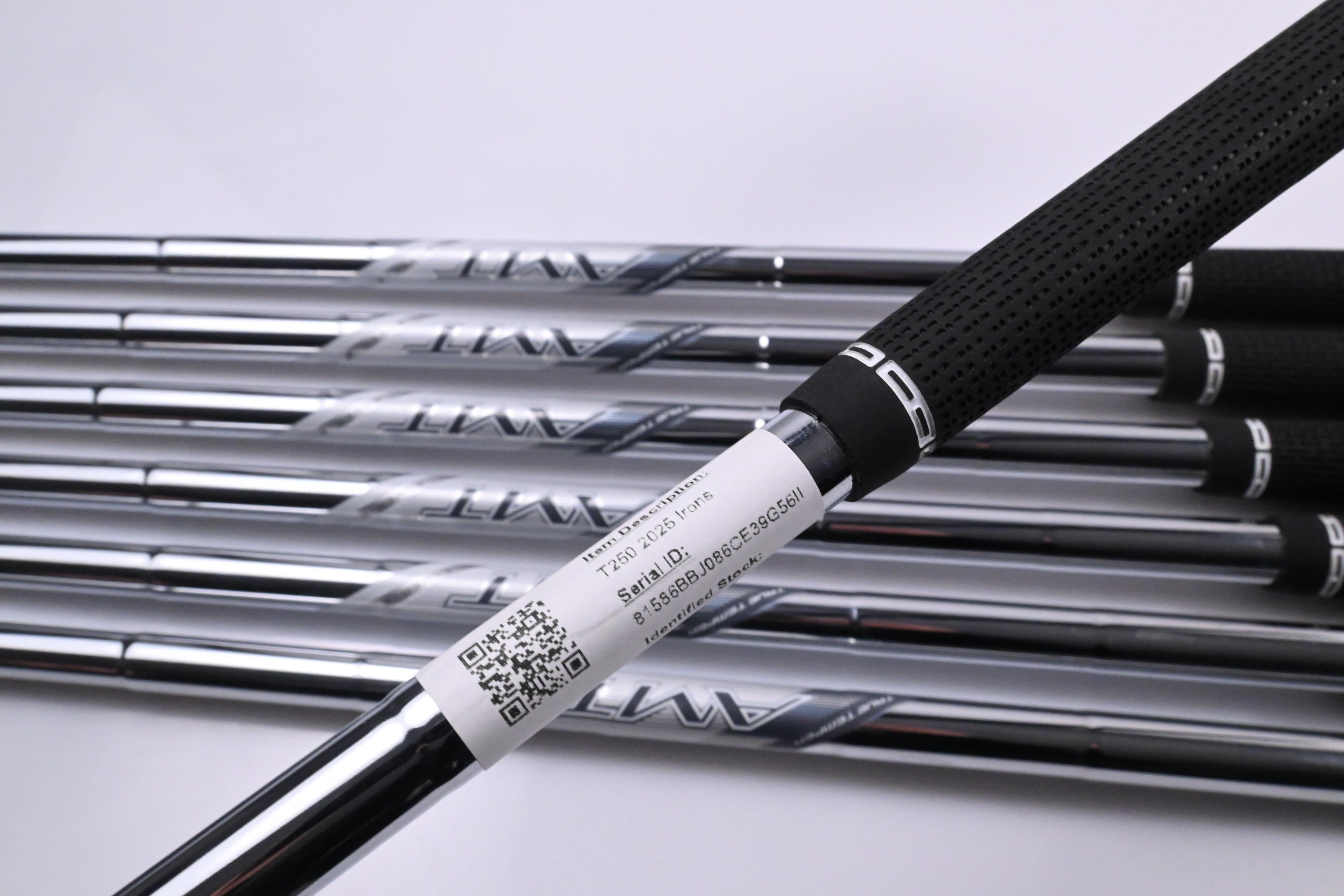 Titleist T250 2025 Irons / 5-PW+48° / Stiff Flex AMT Silver Shafts