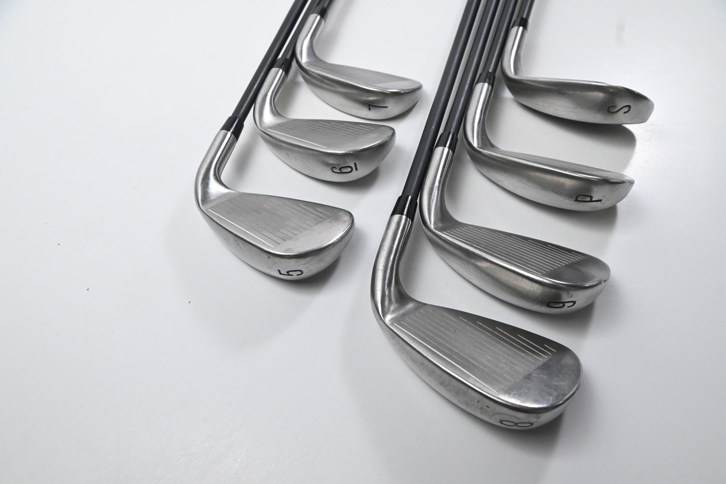 Left Hand Wilson Profile Irons / 5-PW+SW / Senior Flex Wilson Profile Shafts