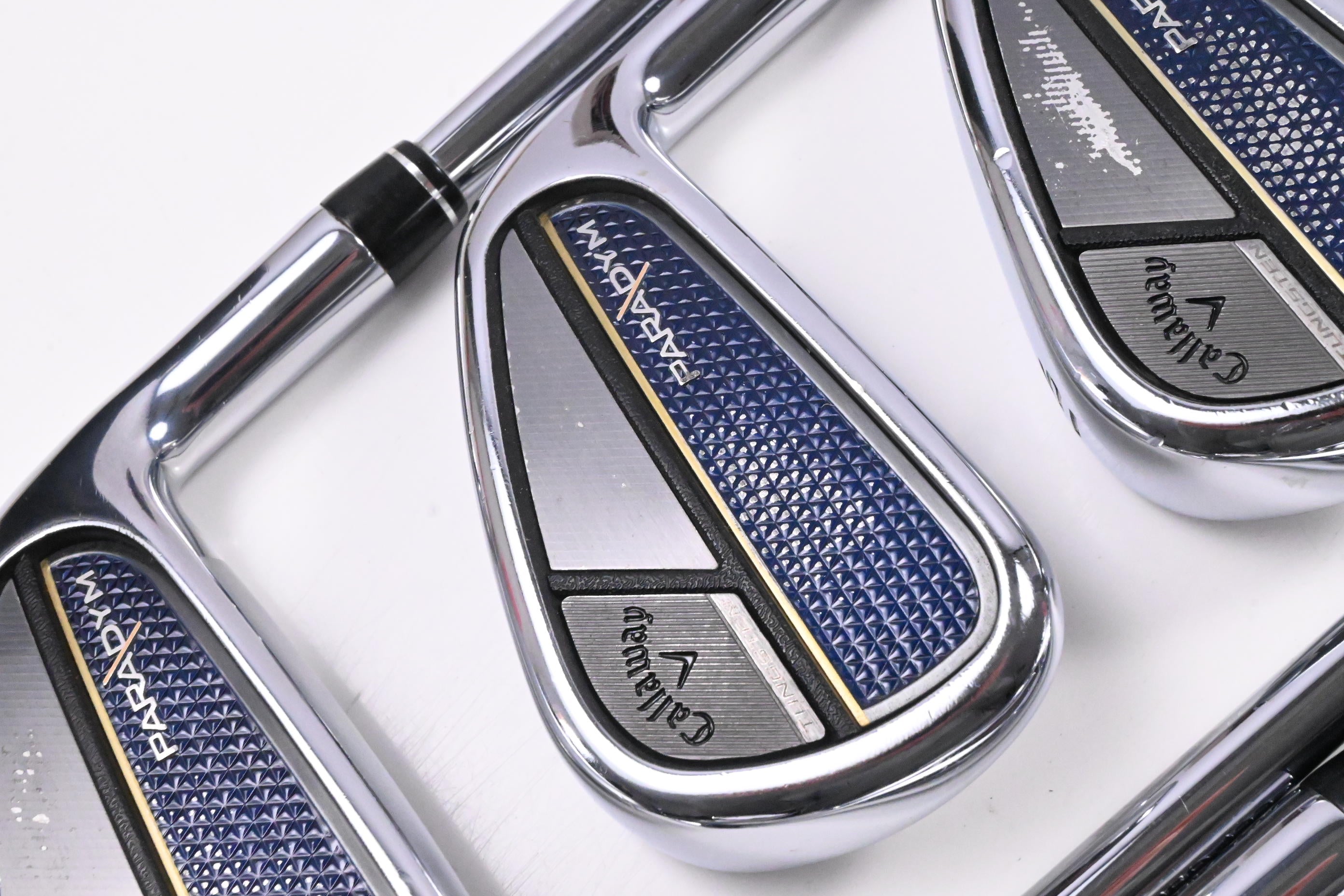 Callaway Paradym Irons / 4-PW+AW+52 / Stiff Flex Dynamic Gold 115 S300 Shafts