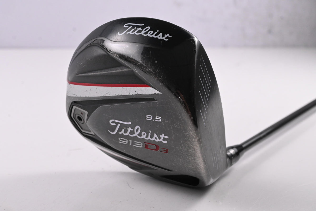 Titleist 913 D3 Driver / 9.5 Degree / Stiff Flex Aldila Phenom 70 Shaft