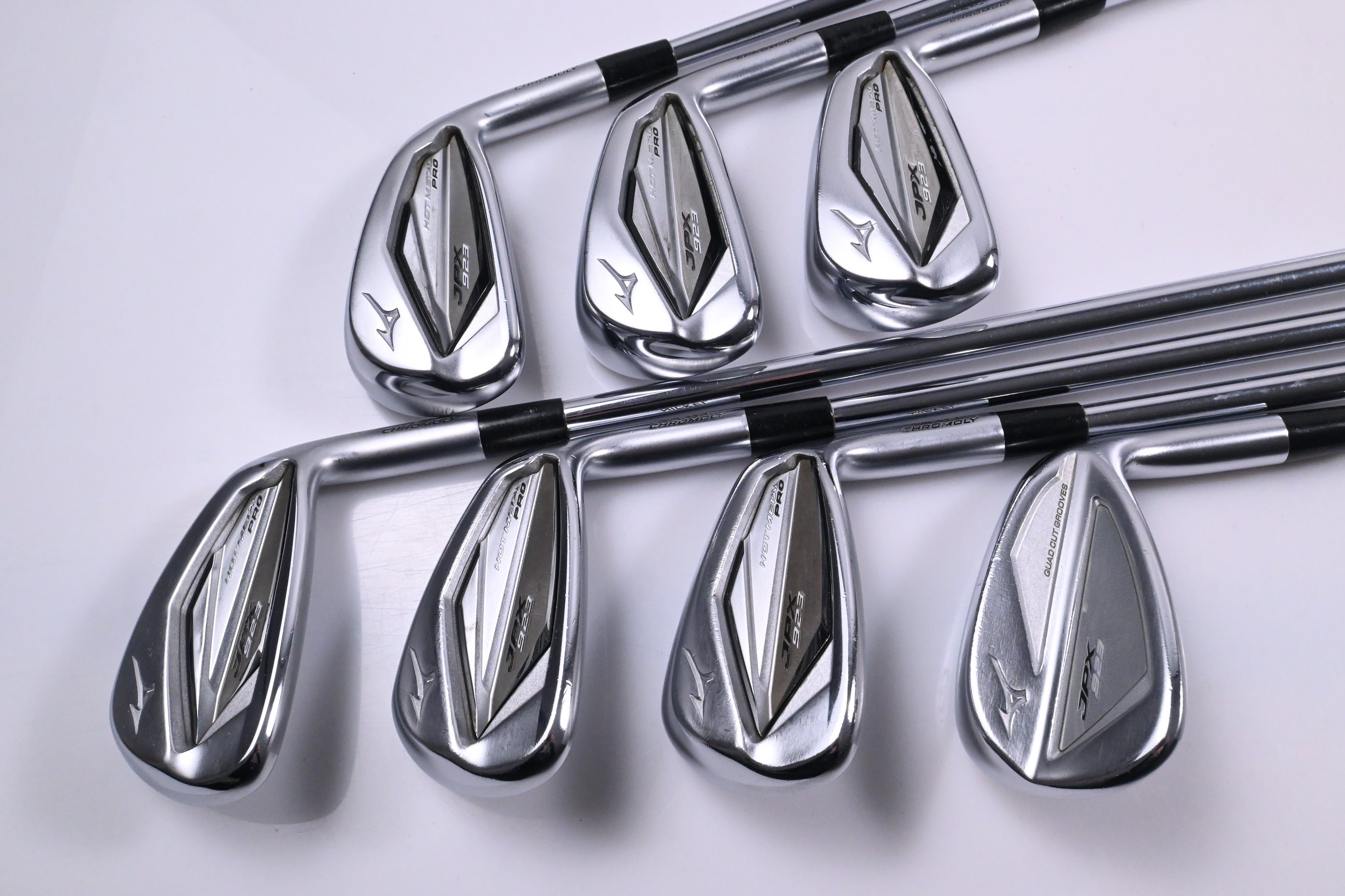 Mizuno JPX 923 Hot Metal Pro Irons / 5-PW+GW / Stiff Flex Project X Precision