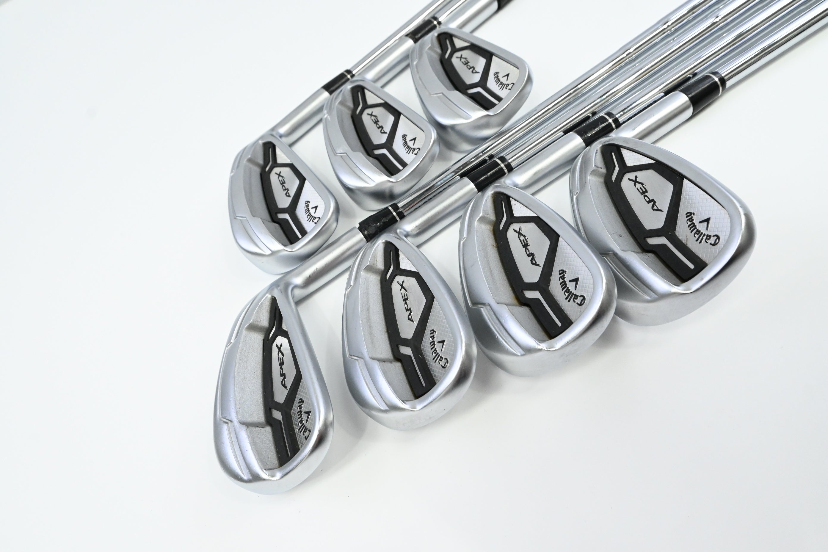 Callaway Apex CF16 Irons / 4-PW / Stiff Flex KBS Tour-V 110 Shafts