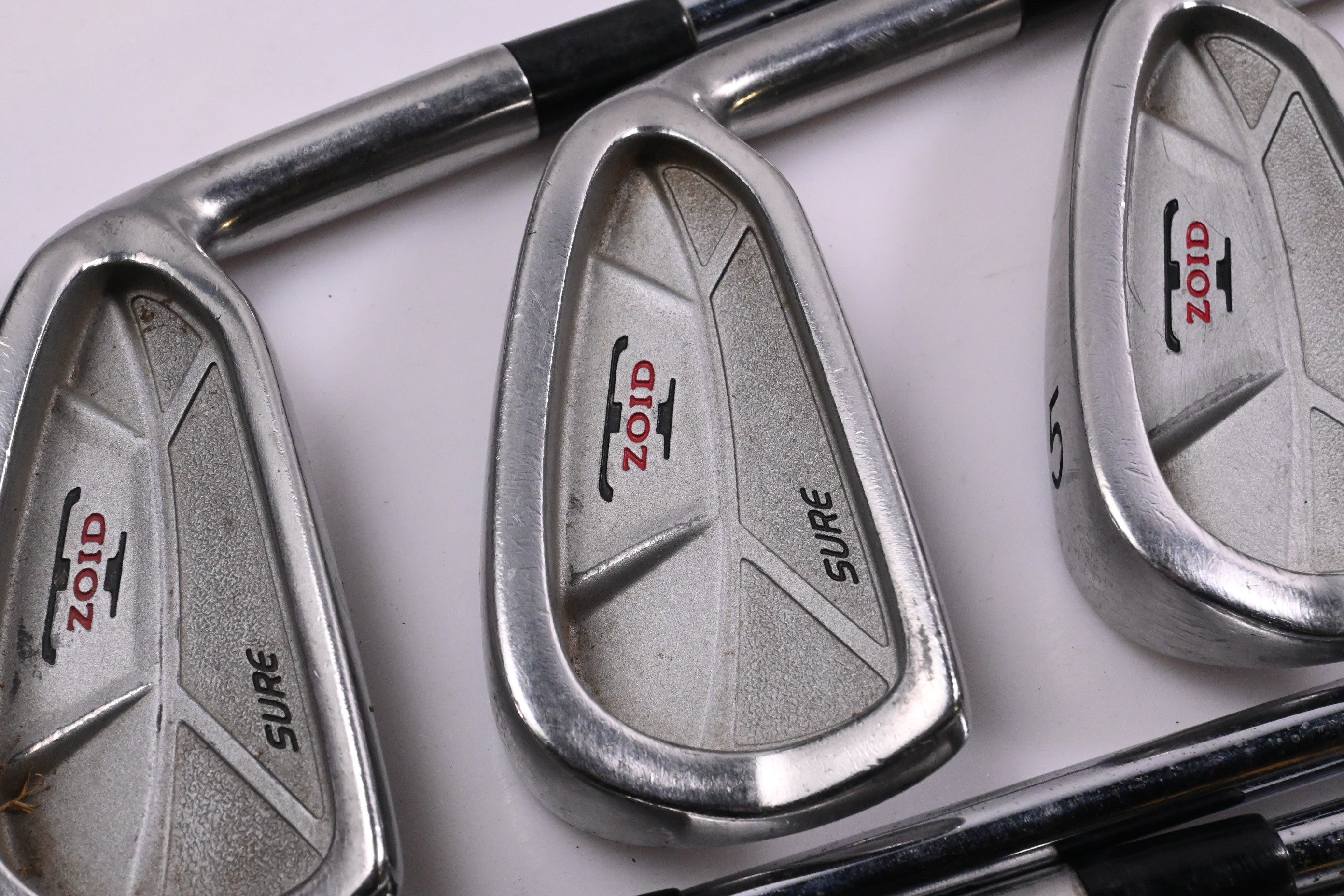 Mizuno T-Zoid Sure Irons / 3-PW+SW / Regular Flex Gold Plus R400 Shafts