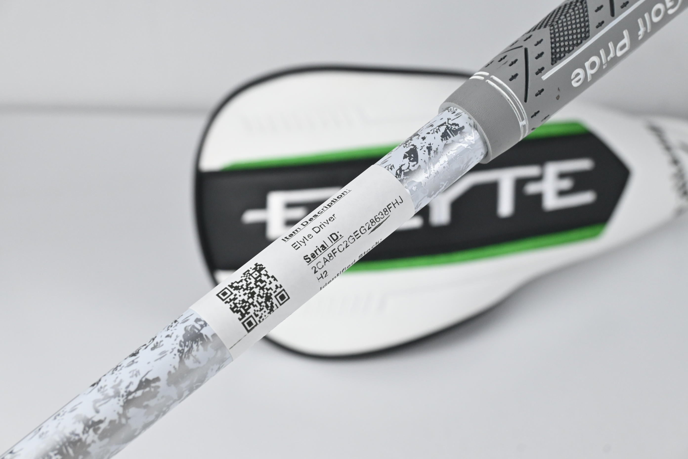 Callaway Elyte Driver / 10.5 Degree / Stiff Flex Denali Charcoal 60 Shaft