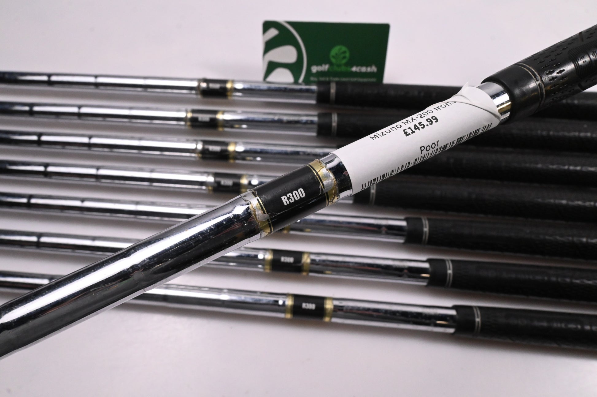 Mizuno MX-200 Irons / 3-PW / Regular Flex Dynalite Gold XP R300 Shafts