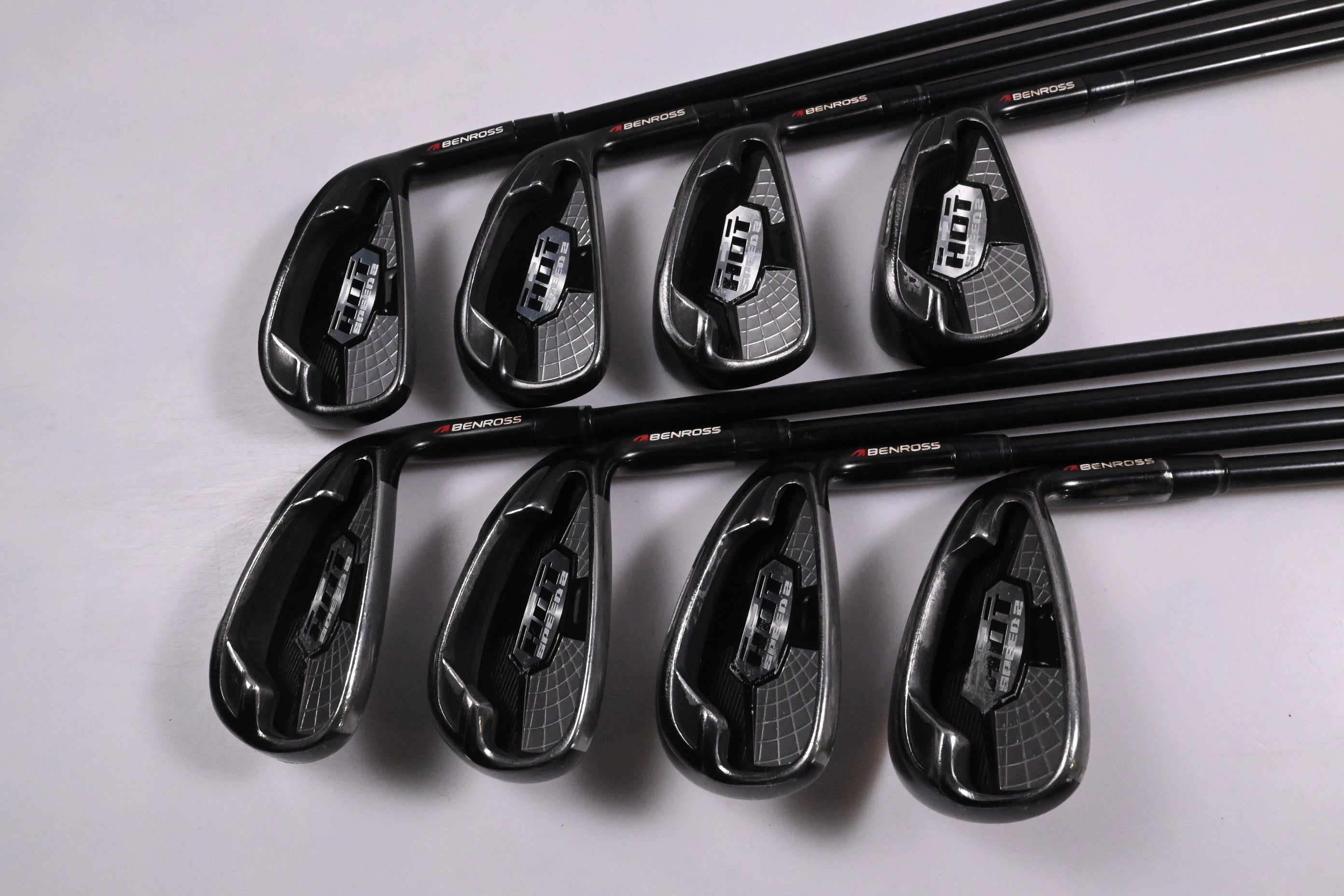 Benross Hot Speed 2 Irons / 4-PW+SW / Regular Flex Aldila Voodoo Shafts