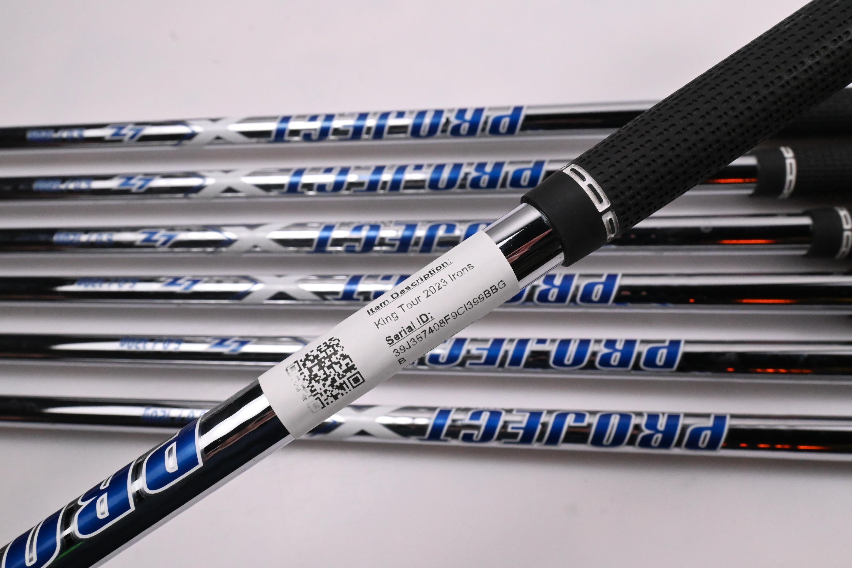 Cobra King Tour 2023 Irons / 4-PW / Stiff Flex Project X LZ 120 Shafts