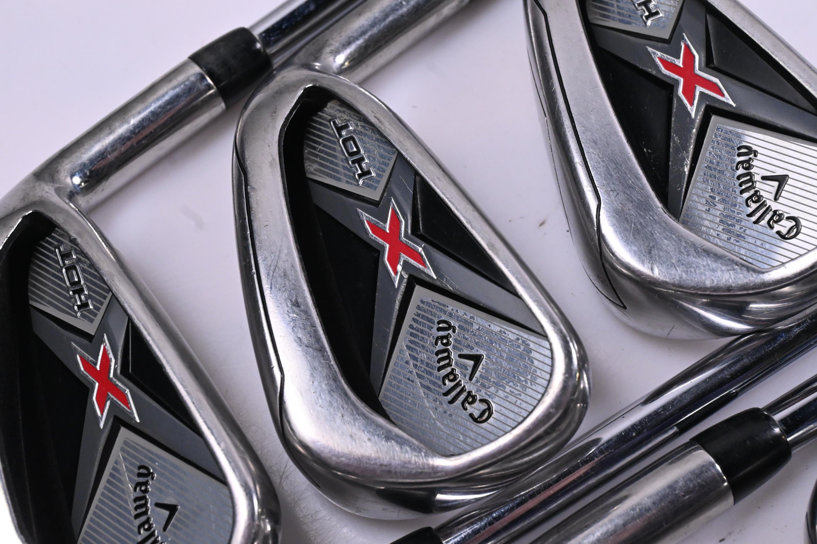 Callaway X Hot Irons / 5-PW+SW / Regular Flex XP 85 R300 Shafts