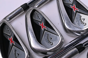 Callaway X Hot Irons / 5-PW+SW / Regular Flex XP 85 R300 Shafts