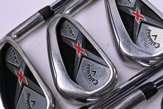 Callaway X Hot Irons / 5-PW+SW / Regular Flex XP 85 R300 Shafts