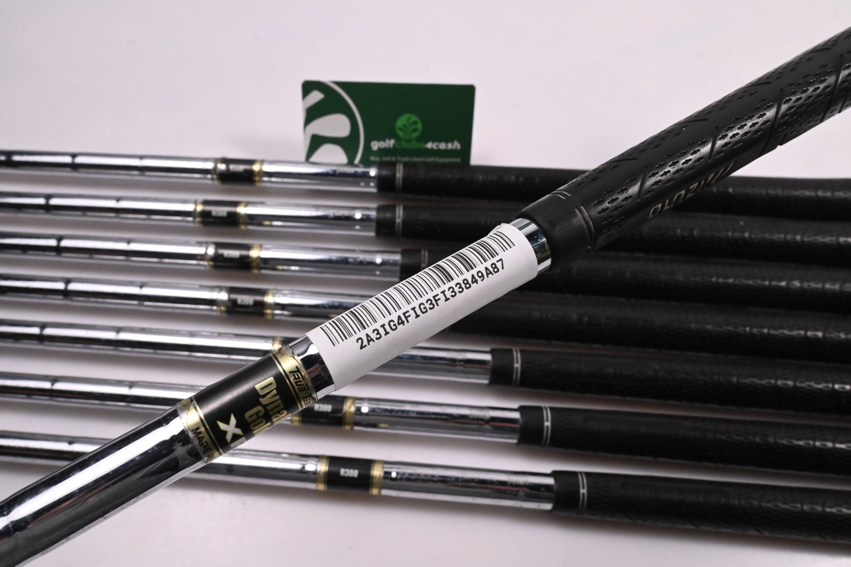 Mizuno MX-200 Irons / 3-PW / Regular Flex Dynalite Gold XP R300 Shafts