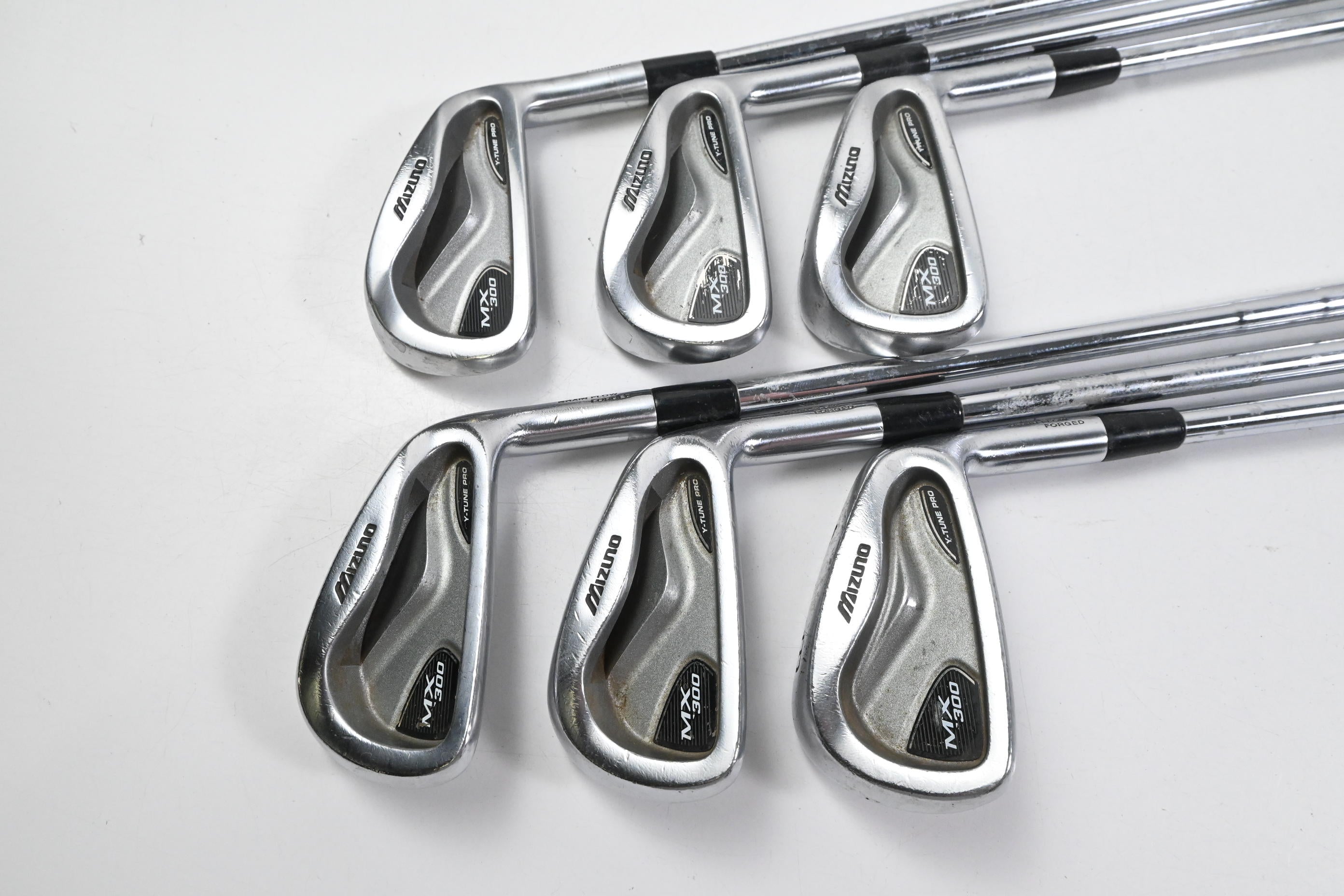 Mizuno MX-300 Irons / 3-8i / Stiff Flex KBS Tour Shafts