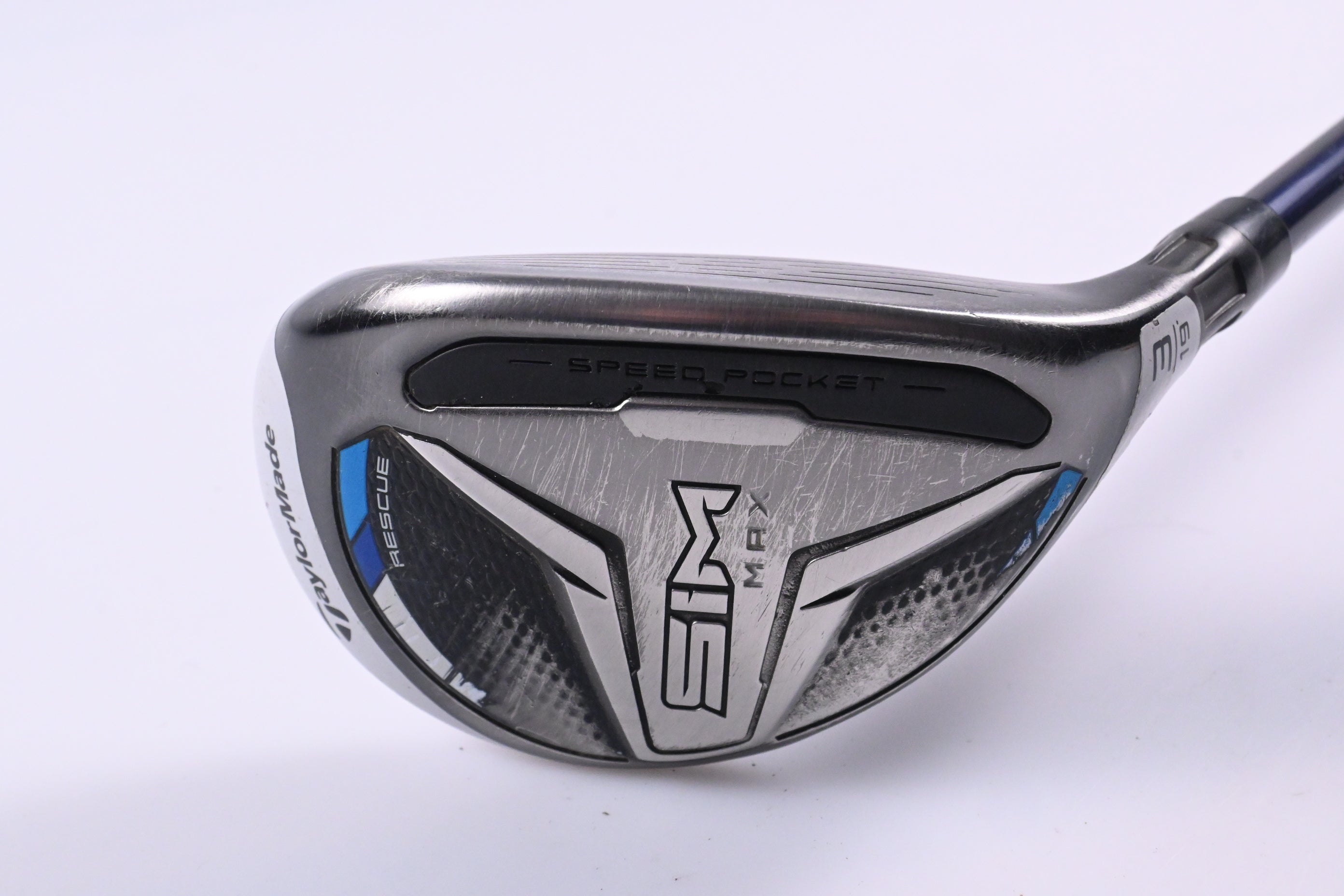 Taylormade SIM Max #3 Hybrid / 19 Degree / Regular Flex Fujikura Ventus Blue 6