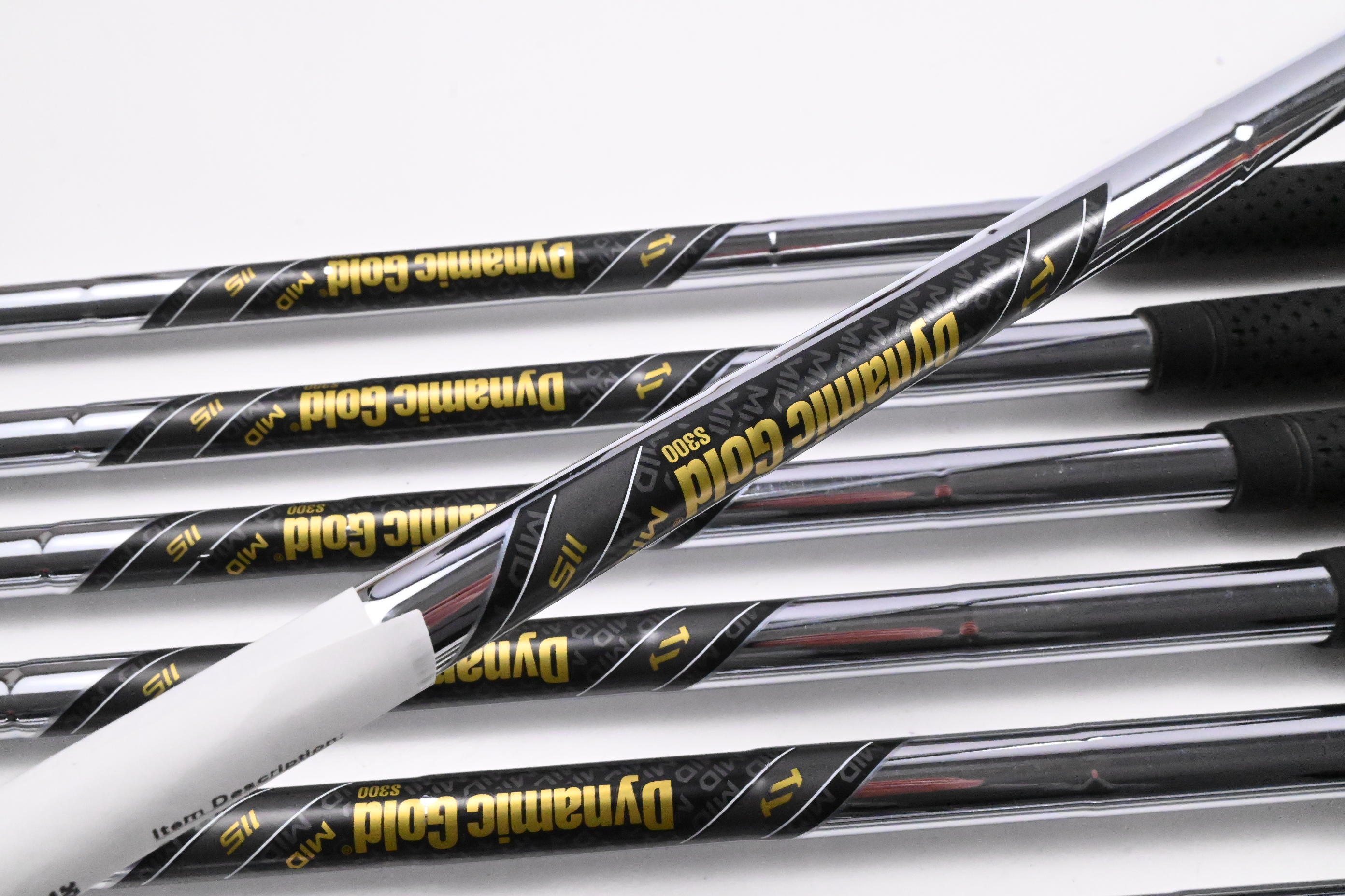 Callaway Paradym Irons / 4-PW+AW+52 / Stiff Flex Dynamic Gold 115 S300 Shafts