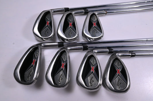 Callaway X Hot Irons / 5-PW+SW / Regular Flex XP 85 R300 Shafts