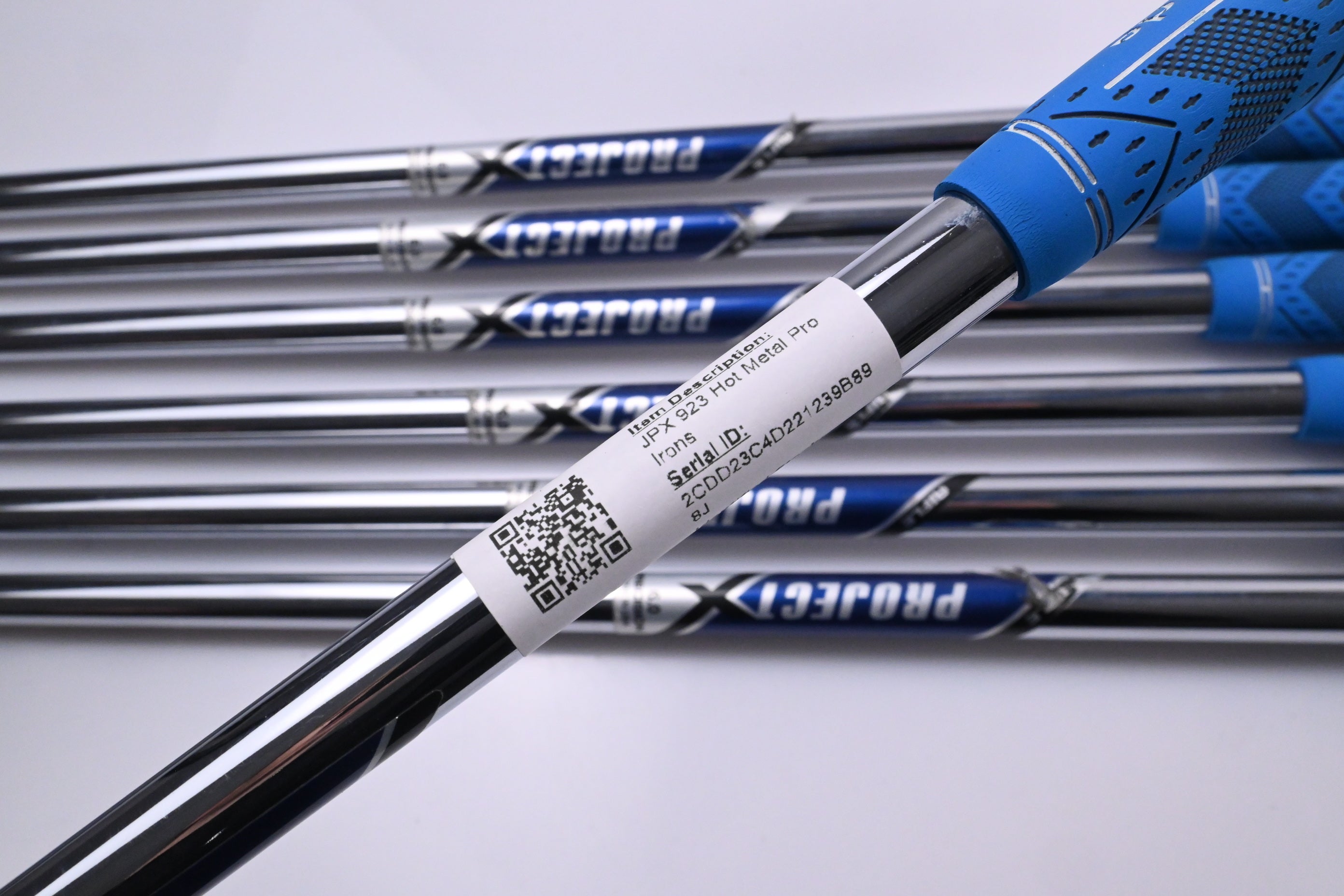 Mizuno JPX 923 Hot Metal Pro Irons / 5-PW+GW / Stiff Flex Project X Precision