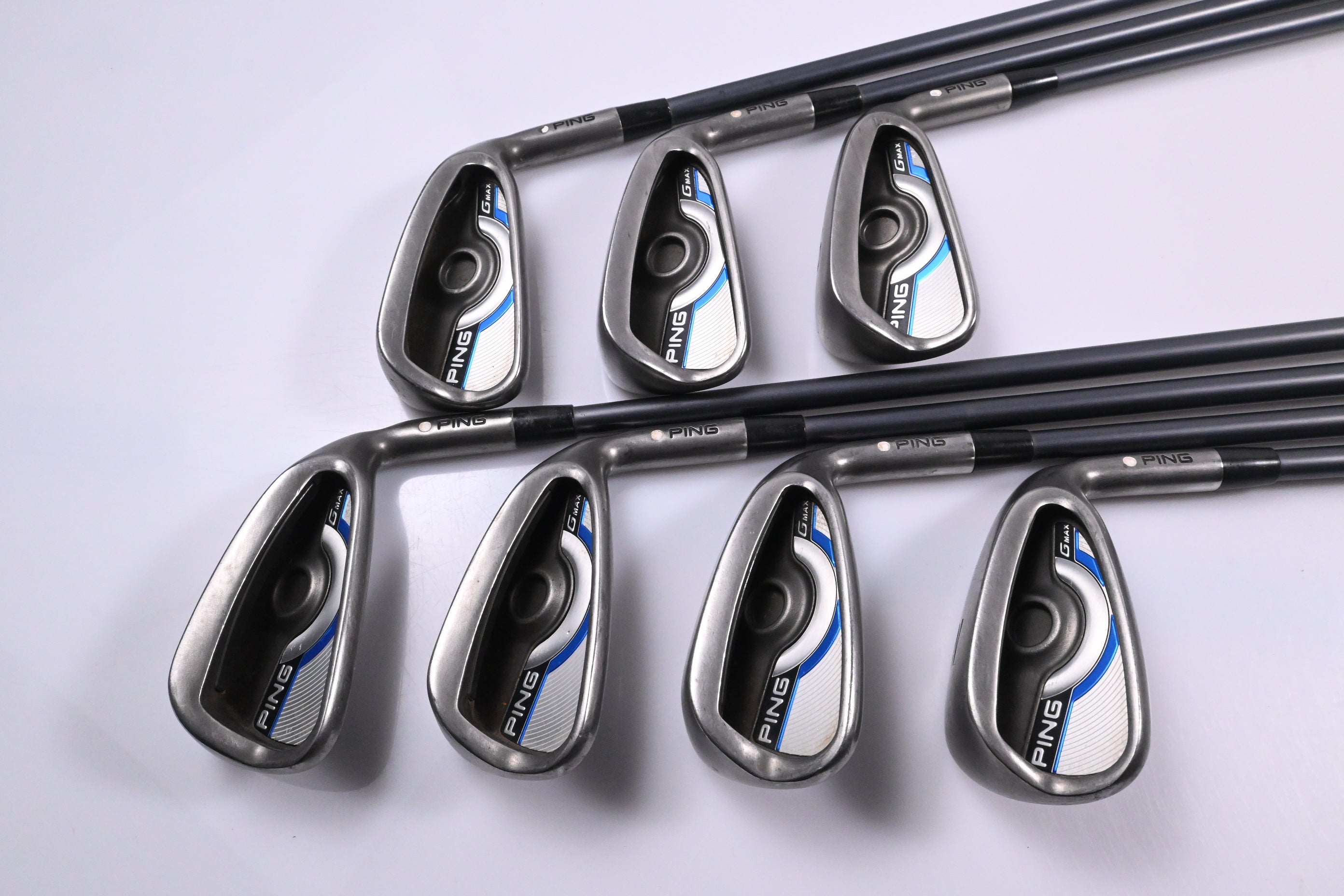 Ping GMax Irons / 4-PW / Senior Flex Ping CFS 65 Shaft