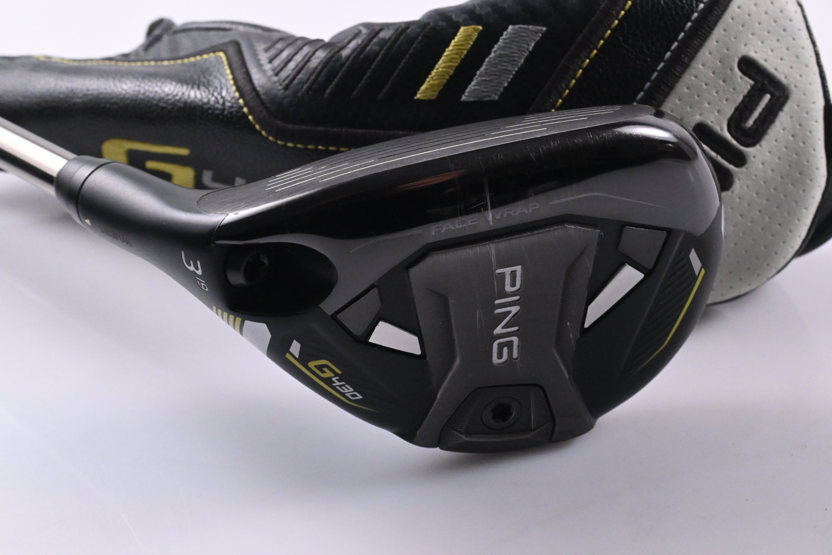 Left Hand Ping G430 #3 Hybrid / 19 Degree / Stiff Flex Ping Tour 2.0 Chrome 85