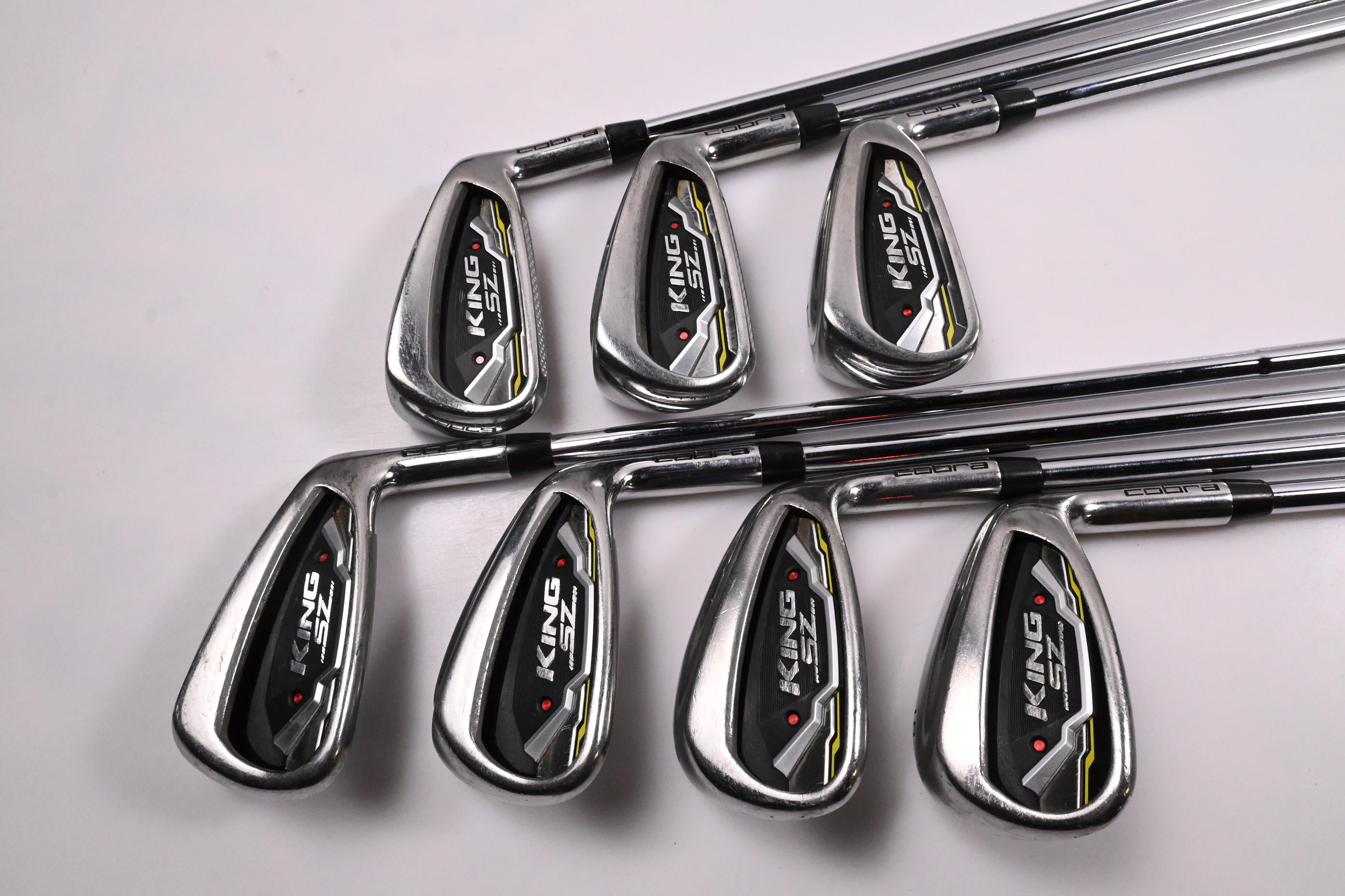 Cobra King Speedzone Irons / 5-PW+GW / Regular Flex Cobra Shafts
