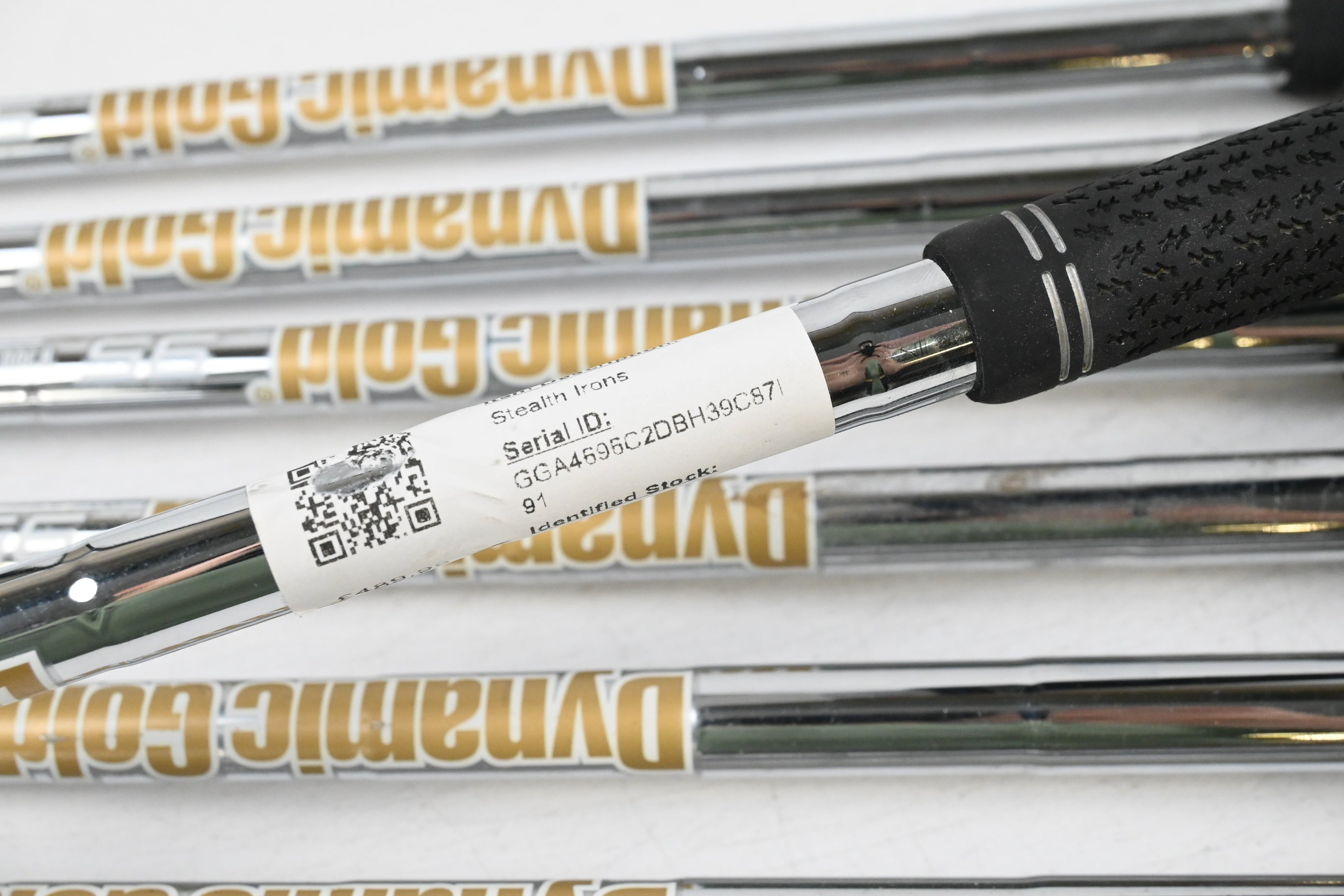 Taylormade Stealth Irons / 5-PW+SW / Regular Flex Dynamic Gold R300 Shafts