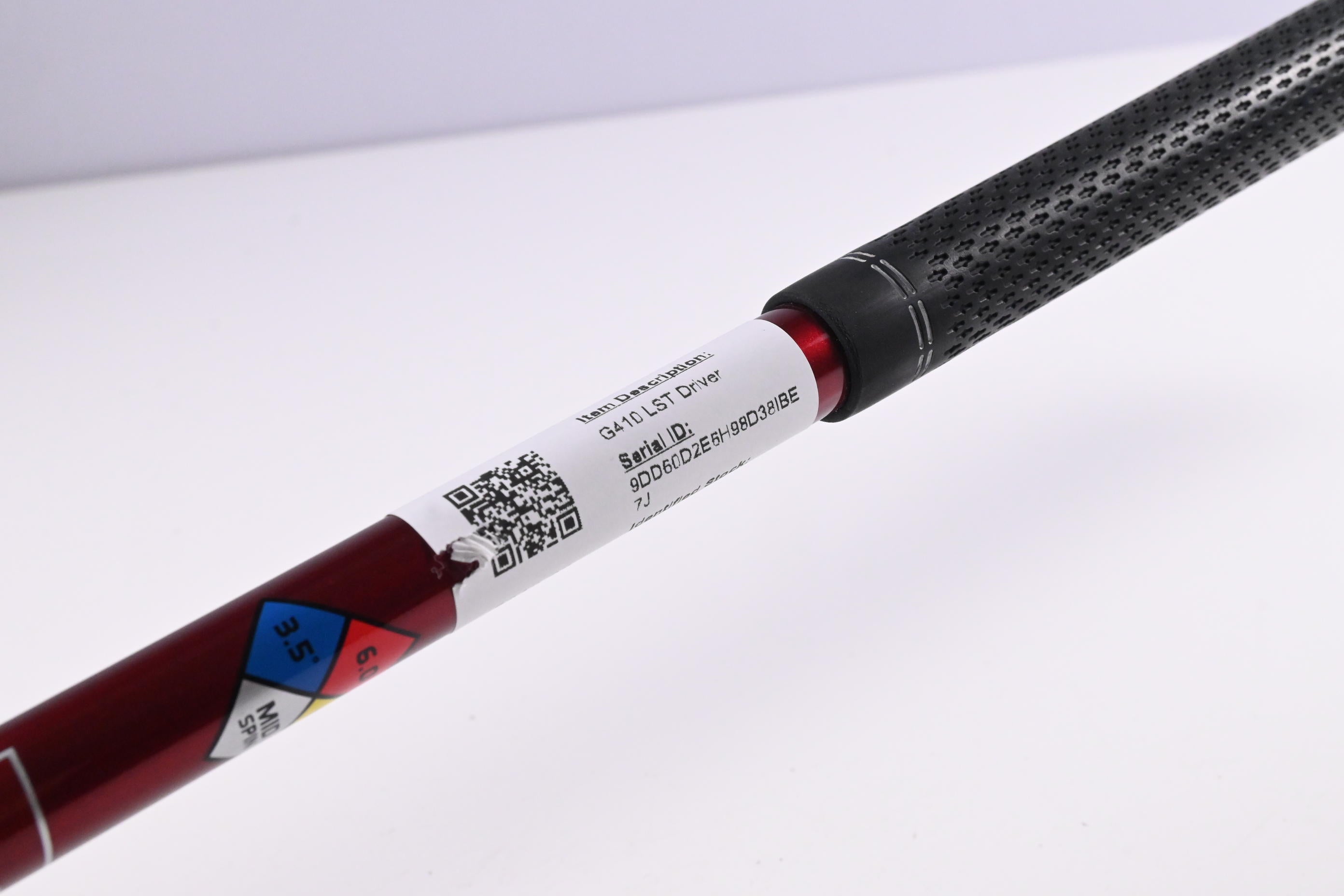 Ping G410 LST Driver / 9 Degree / Stiff Flex HZRDUS Smoke Red RDX 60 Shaft