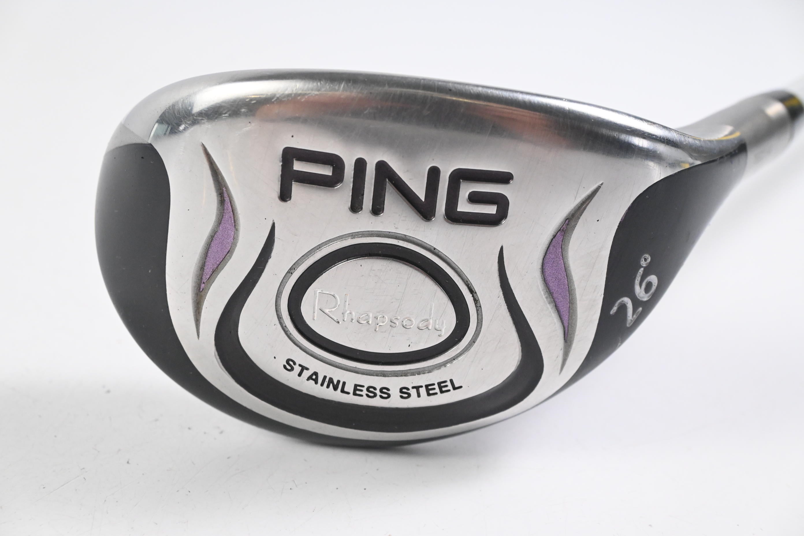 Ladies Ping Rhapsody #5 Hybrid / 26 Degree / Ladies Flex Ping ULT 129 Shaft