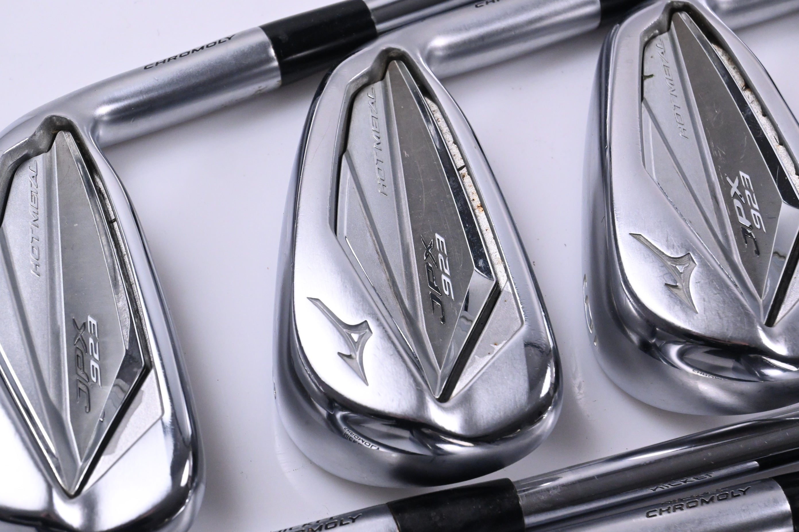 Mizuno JPX 923 Hot Metal Irons / 4-PW+GW / Regular Flex Project X LZ 115 Shafts