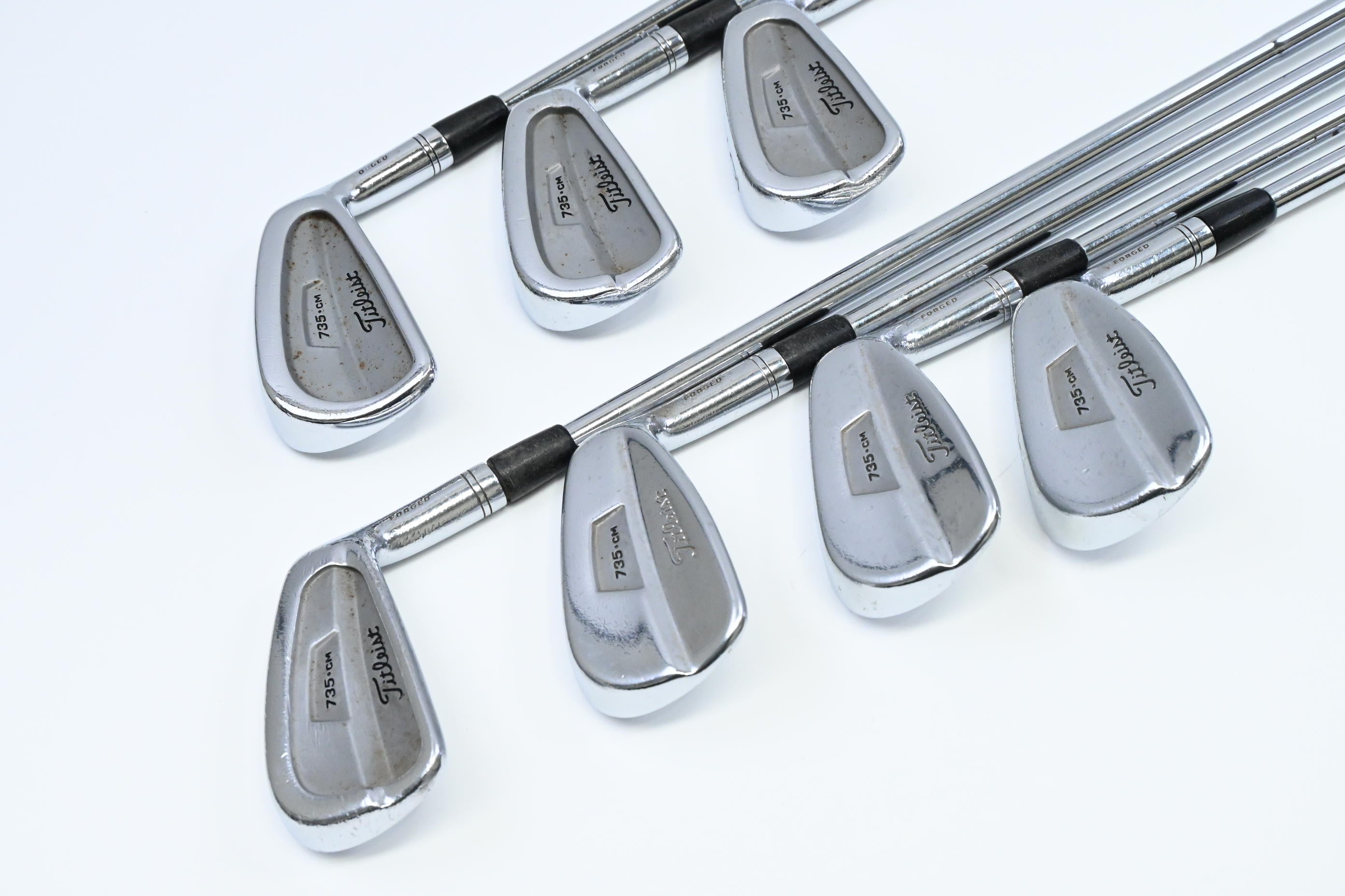 Titleist 735.CM Irons / 4-PW / Regular Flex Dynamic Gold R300 Shafts