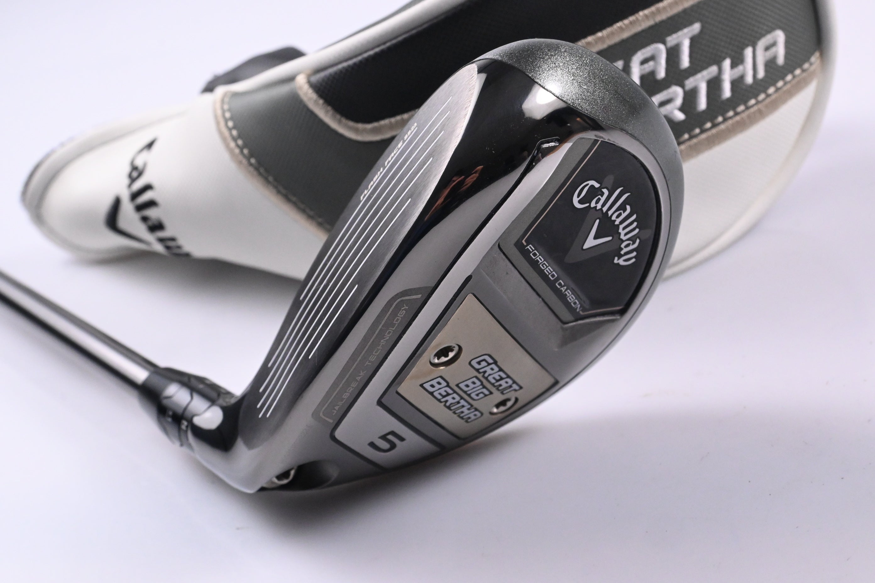 Left Hand Callaway Great Big Bertha #5 Hybrid / 23 Degree / Senior Flex Helium