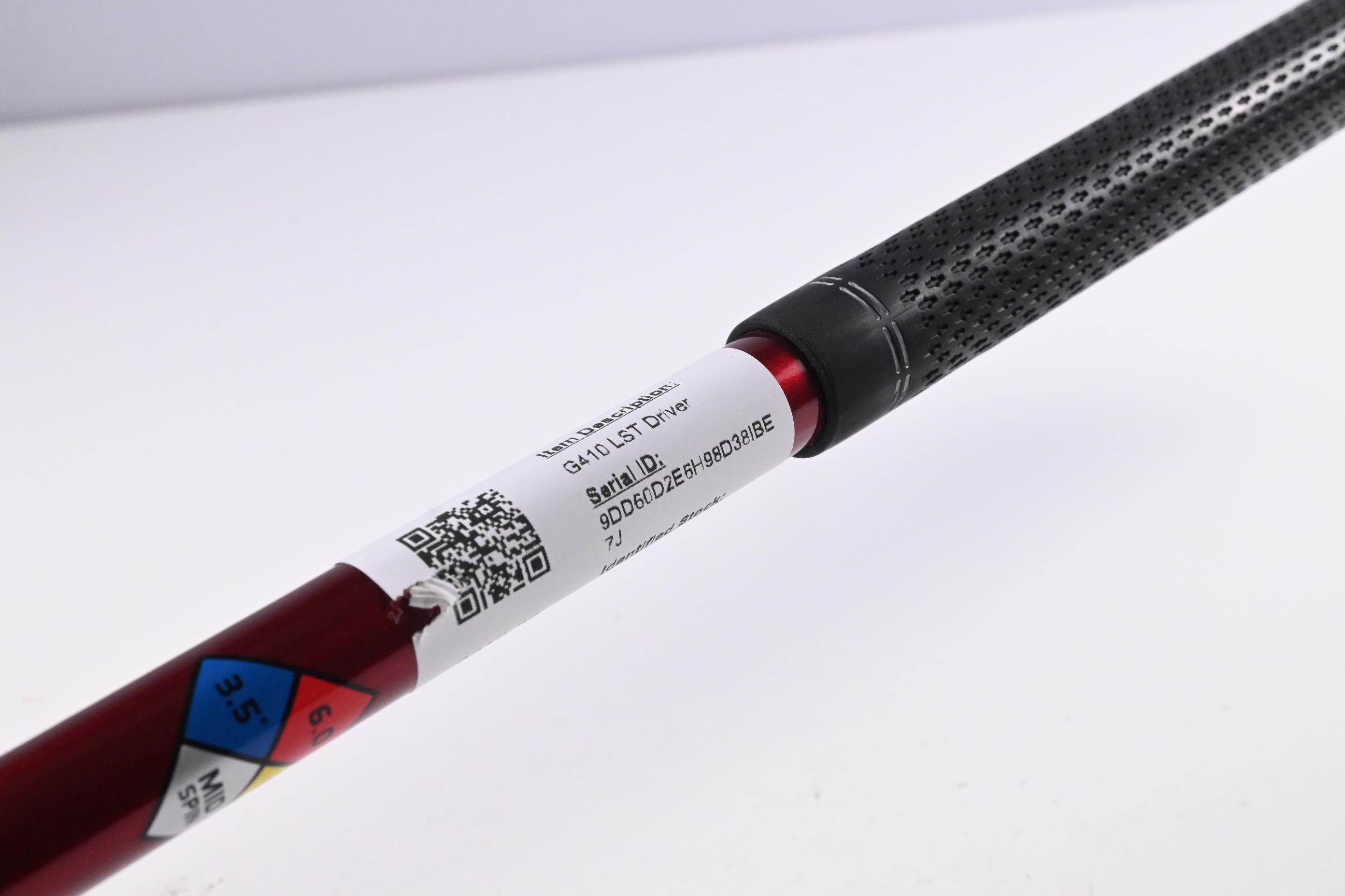 Ping G410 LST Driver / 9 Degree / Stiff Flex HZRDUS Smoke Red RDX 60 Shaft