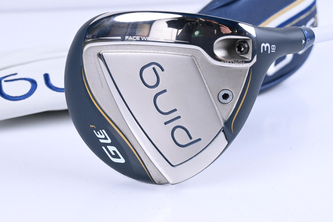 Ladies Ping G Le3 #3 Wood / 18 Degree / Ladies Flex Ping ULT 250 Shaft