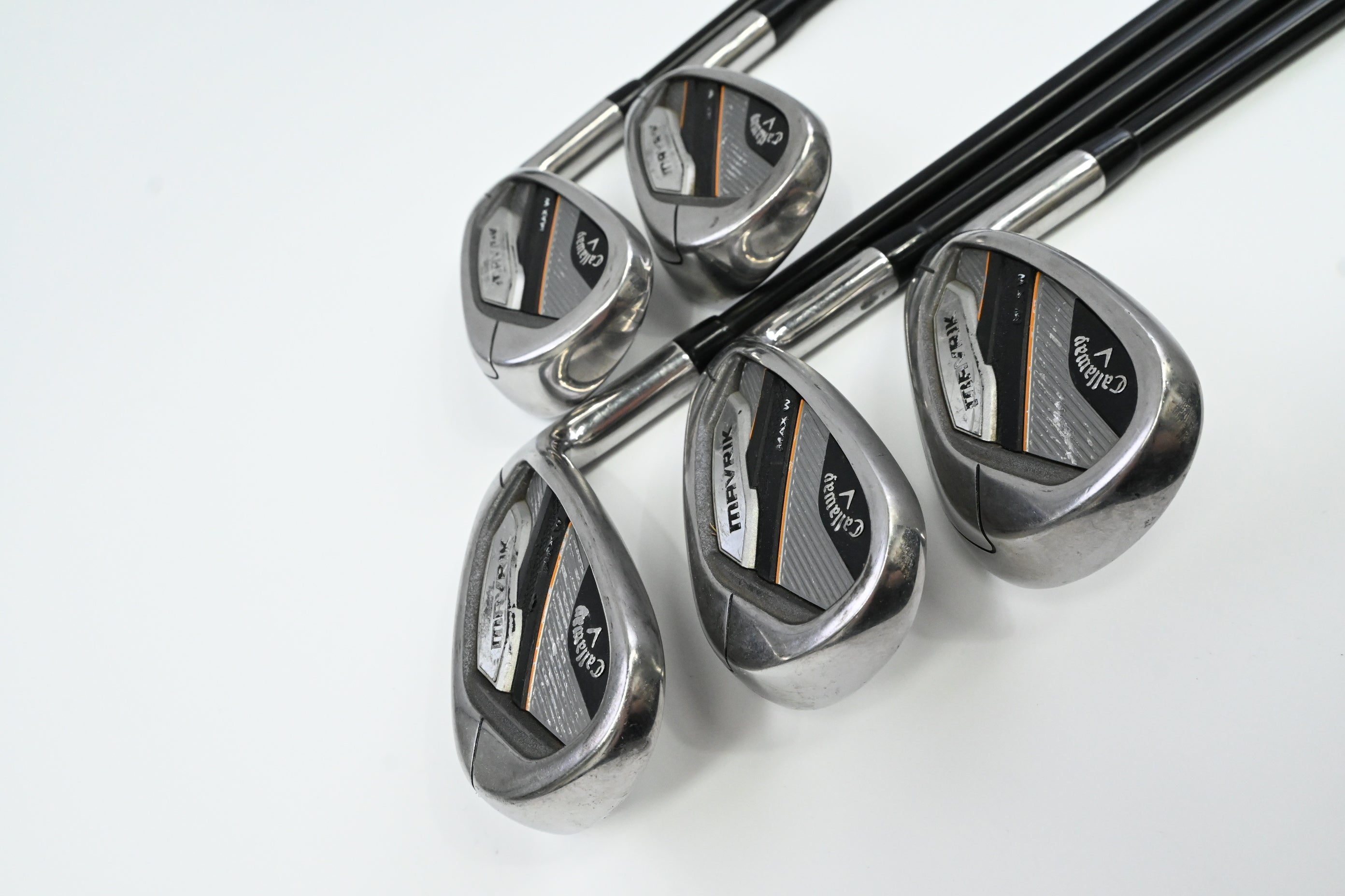 Ladies Callaway Mavrik Max Irons / 8-PW+AW+SW / Ladies Flex UST Helium 50