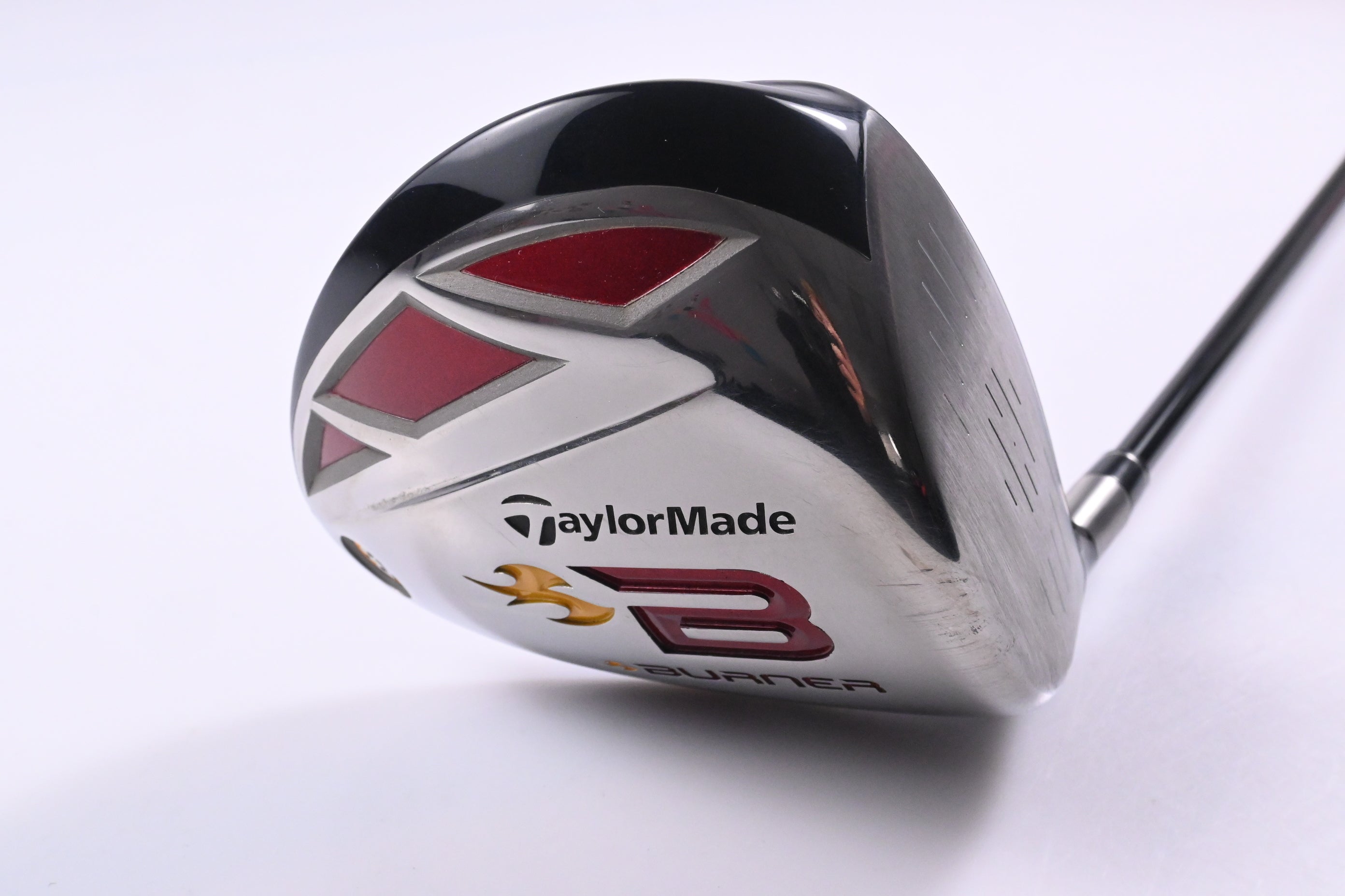 Taylormade Burner 2008 Driver / 9.5 Degree / Stiff Flex Taylormade Reax 49 Shaft