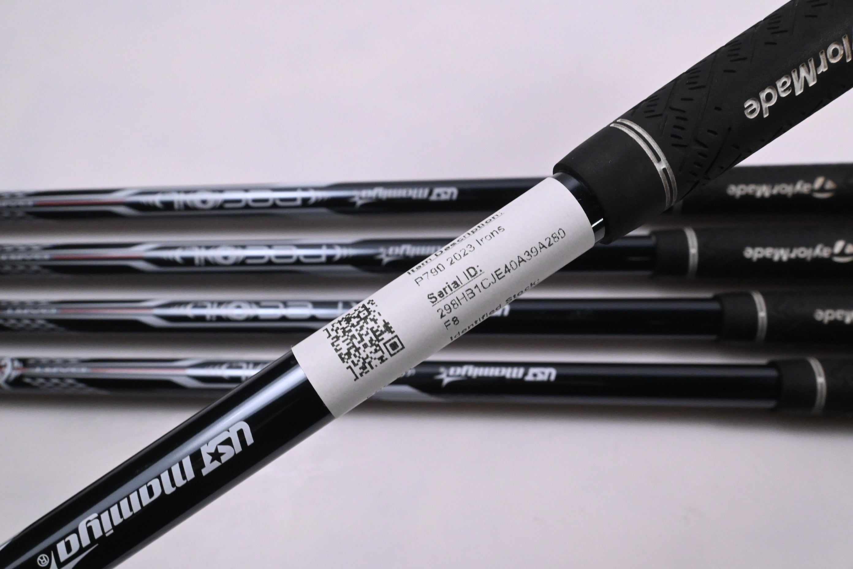 Taylormade P790 2023 Irons / 6-PW / Regular Flex UST Recoil Dart 65 Shafts