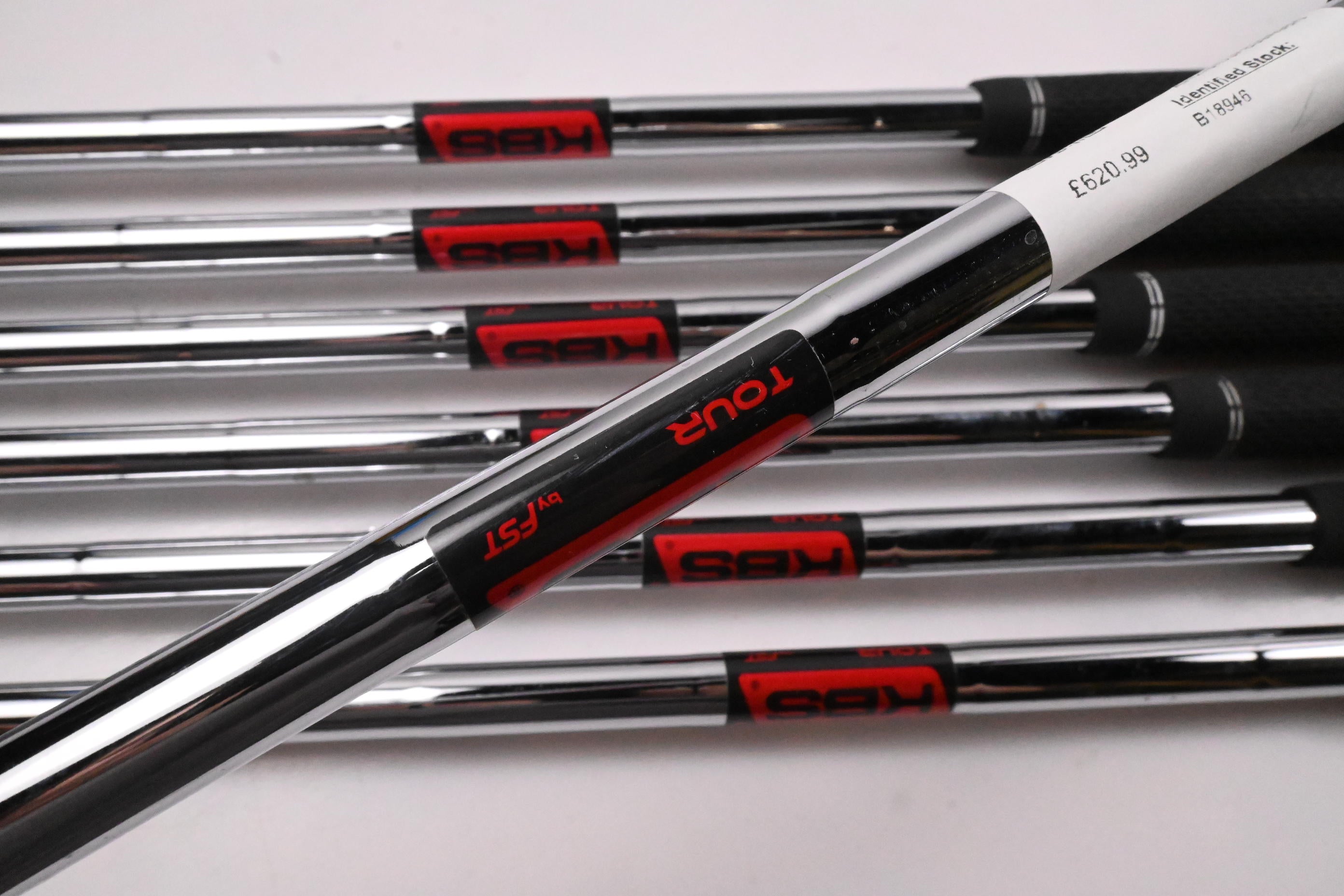Titleist T300 2021 Irons / 4-PW / Stiff Flex KBS Tour Steel Shafts