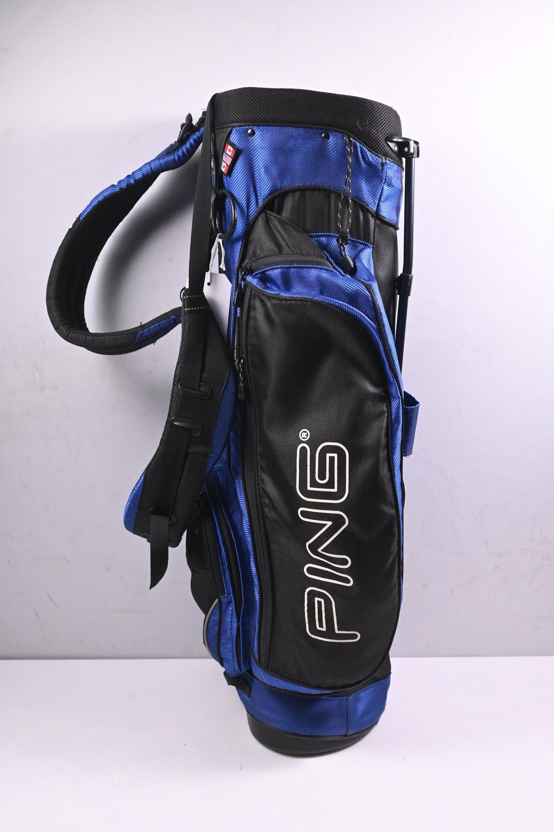 Ping Stand Bag / 8-Way Divider / Black, Blue