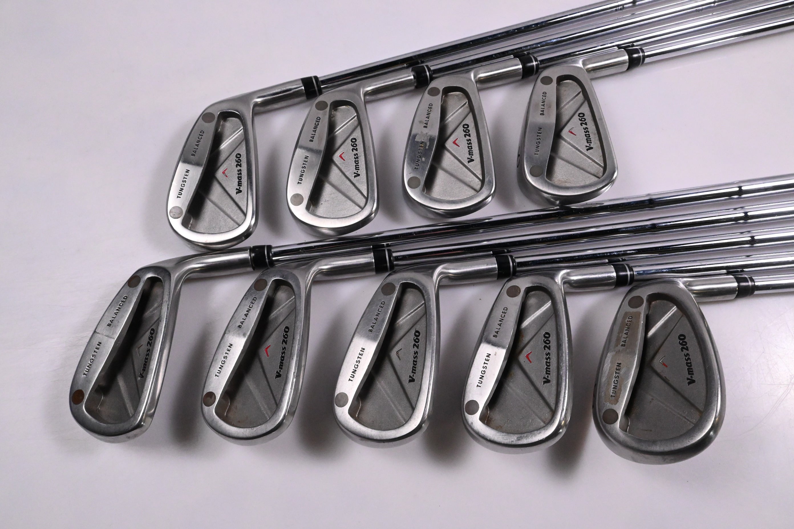 Yonex V-Mass 260 Irons / 3-PW+SW / Uniflex Yonex V-Mass Steel Shafts