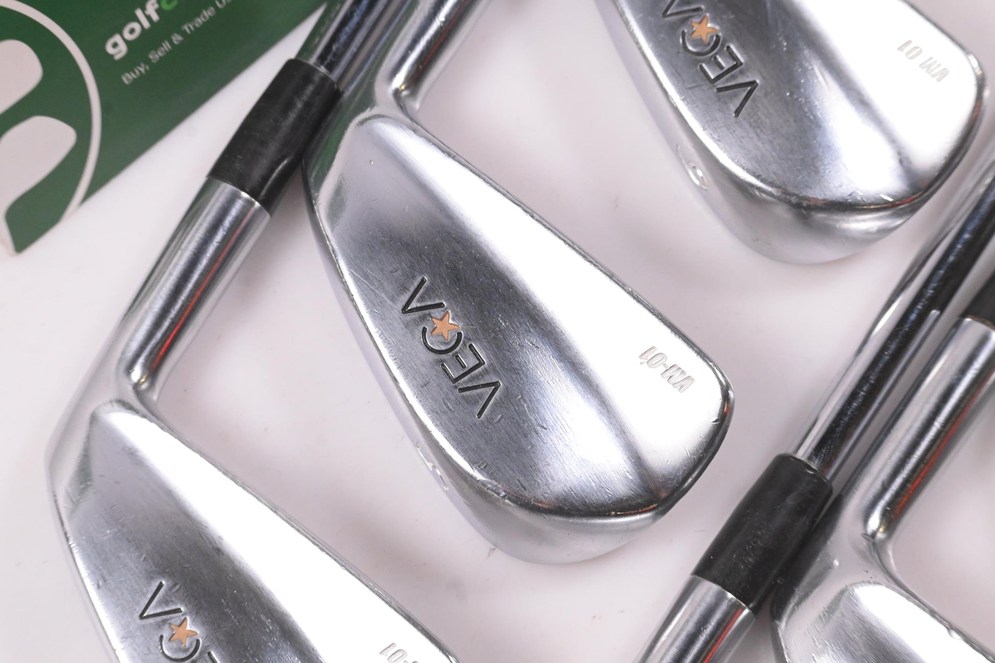 Vega VM-01 Irons / 4-9i / X-Flex Steel Shafts / No Shaft Bands