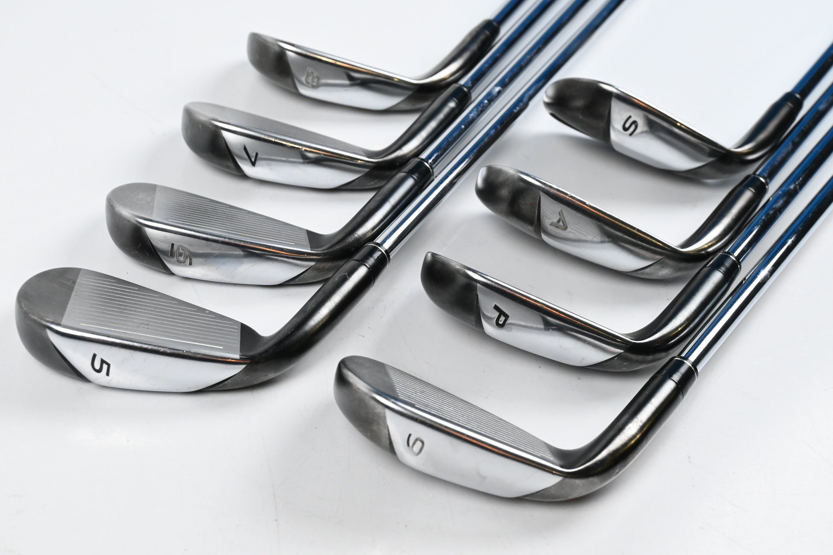 Taylormade Burner 2.0 Irons / 5-PW+GW+SW / Regular Flex Taylormade 85 Shafts