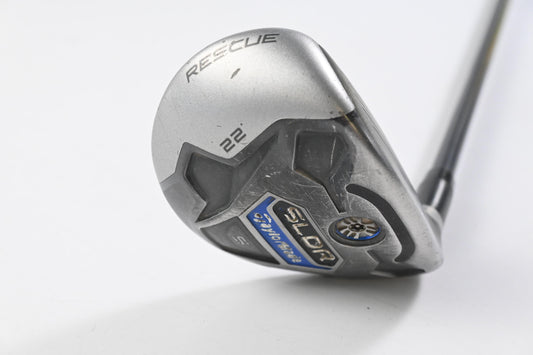 Taylormade SLDR #4 Hybrid / 22 Degree / Regular Flex Fujikura Speeder 72 Shaft