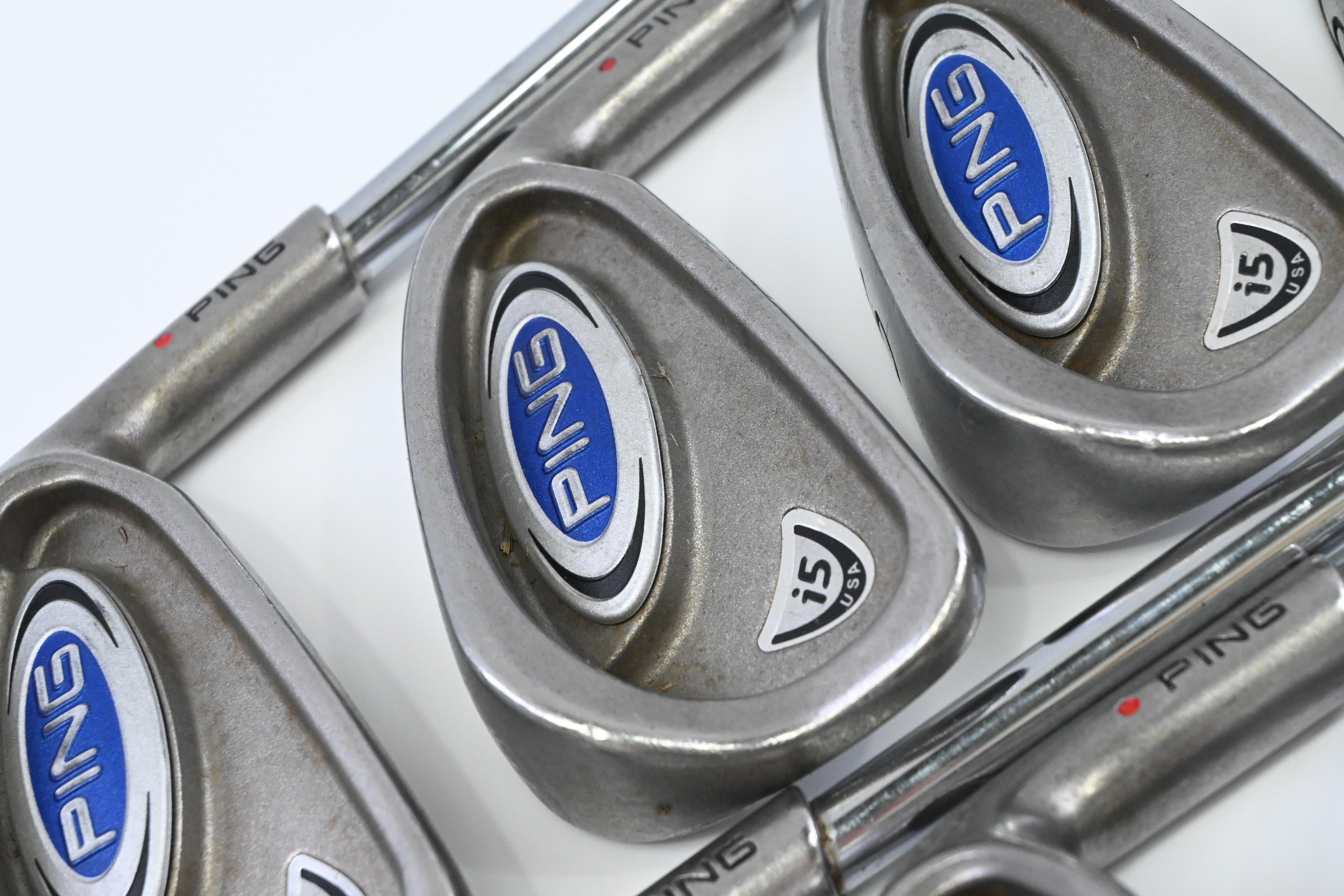 Ping i5 Irons / 3-PW / Red Dot / Regular Flex Ping Shafts