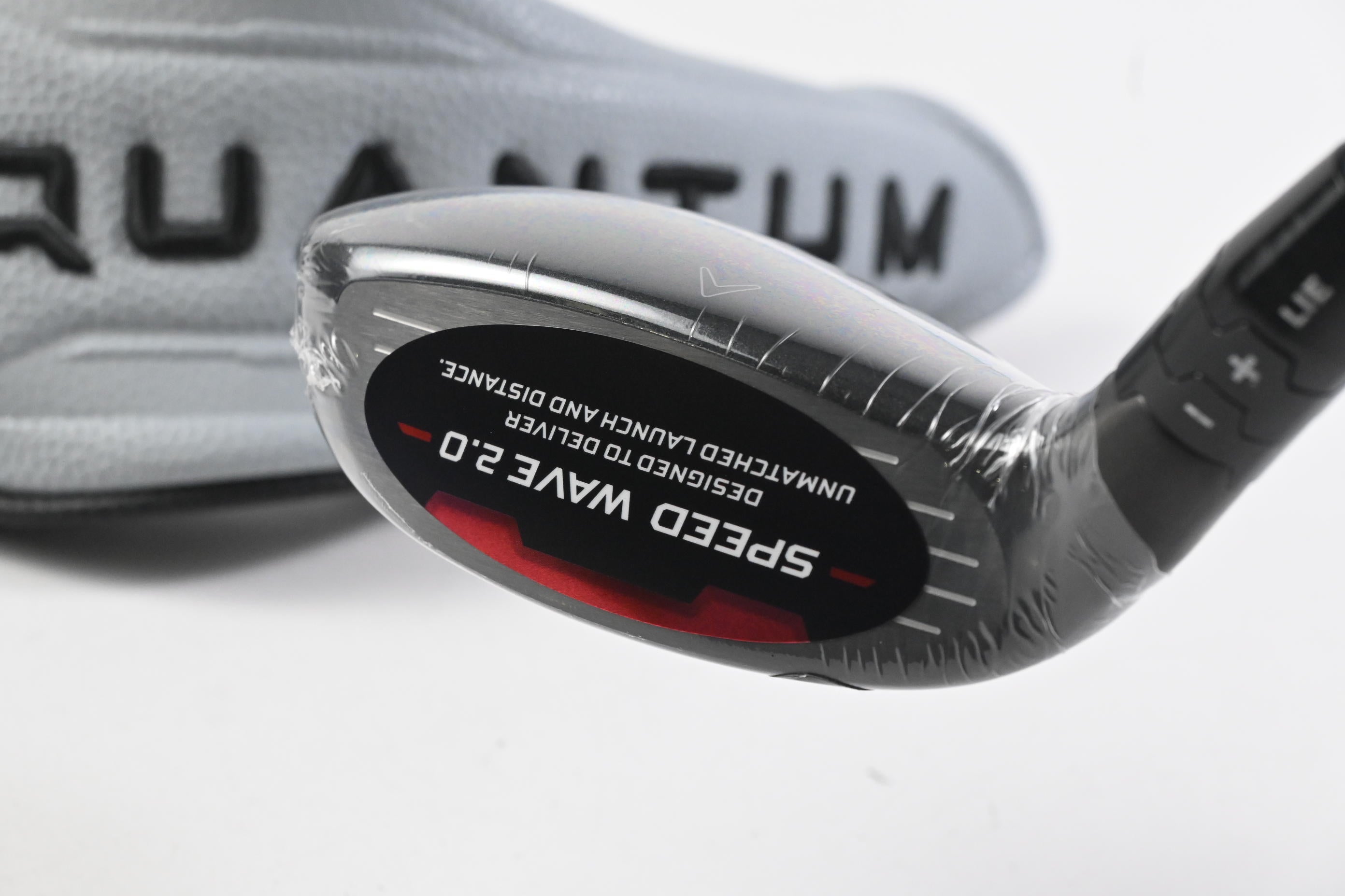 Callaway Quantum Max #5 Hybrid / 24 Degree / Regular Flex Denali Frost Silver 60