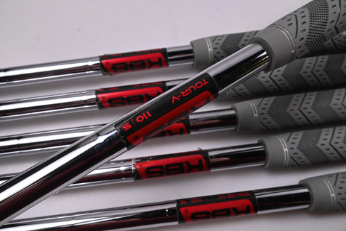 Titleist T200 2023 Irons / 5-PW / Stiff Flex KBS Tour-V 110 Shafts