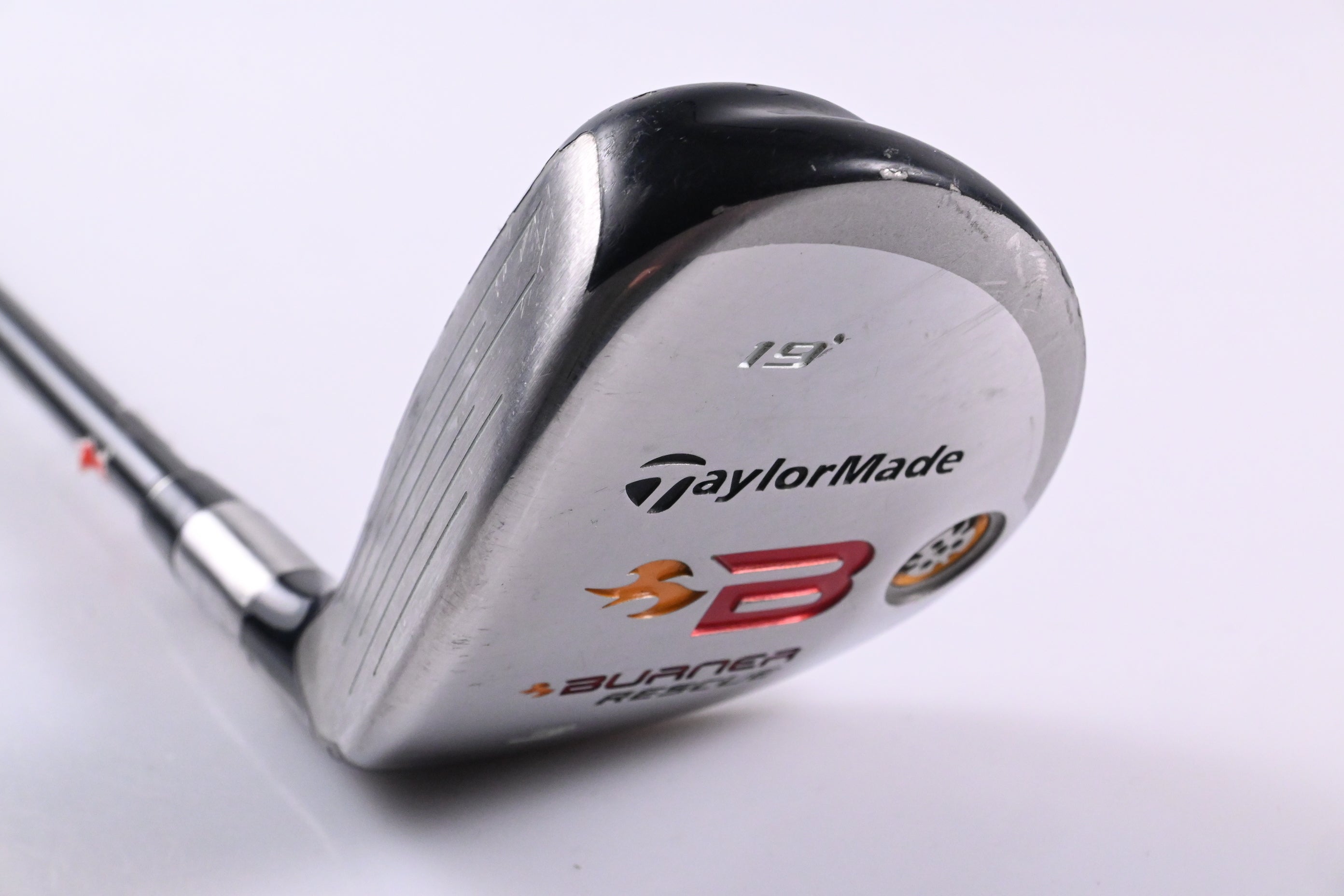 Left Hand Taylormade Burner 2008 #3 Wood / 19 Degree / Stiff Flex Reax 60 Shaft