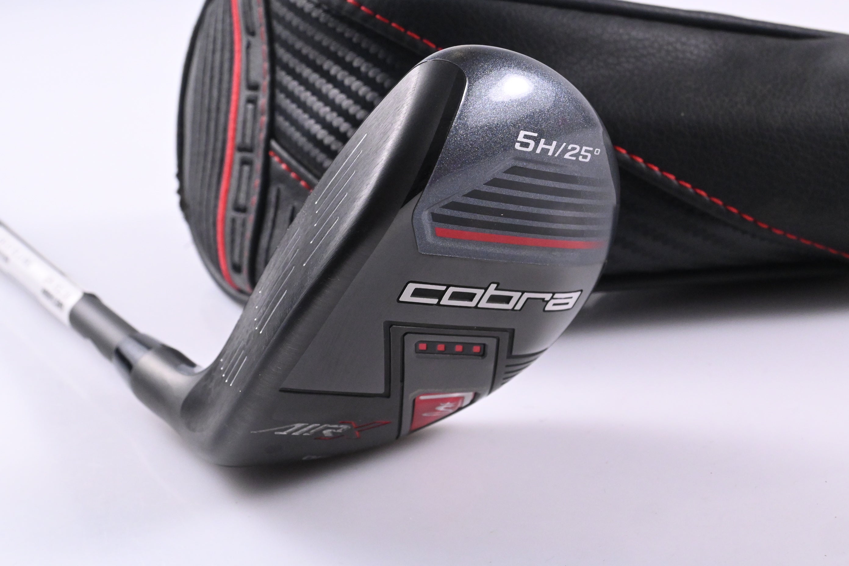 Left Hand Cobra Air-X #5 Hybrid / 25 Degree / Regular Flex Cobra Ultralite 50