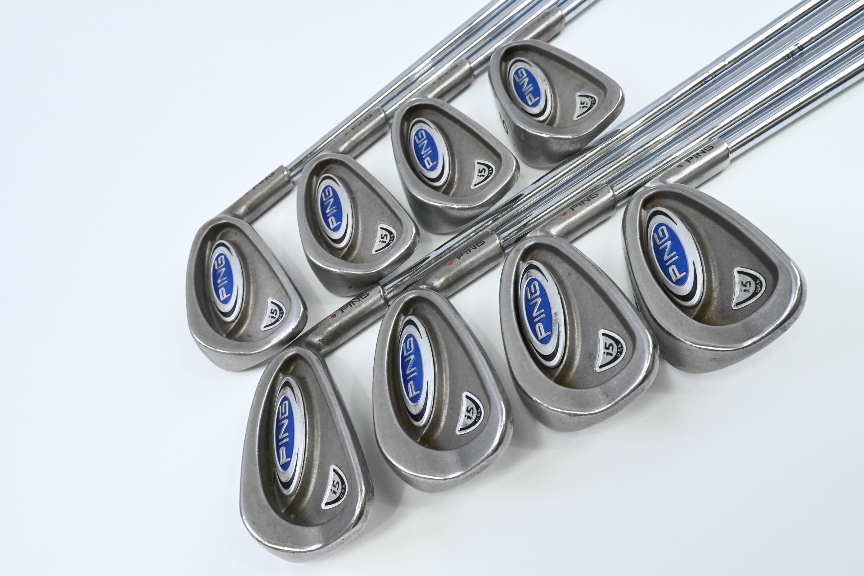 Ping i5 Irons / 3-PW / Red Dot / Regular Flex Ping Shafts